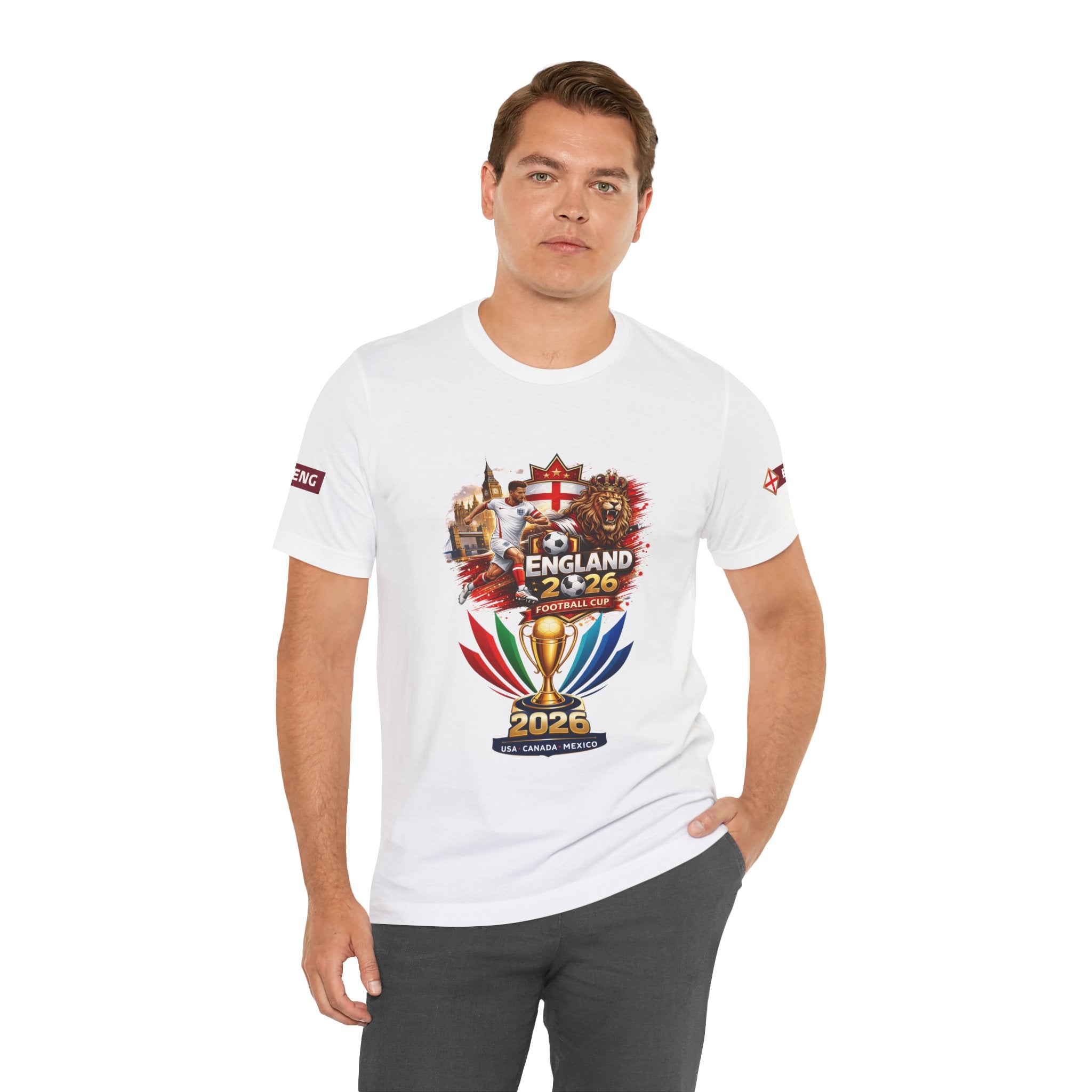 England 2026 Football Cup T-Shirt – Cup Pride Tee
