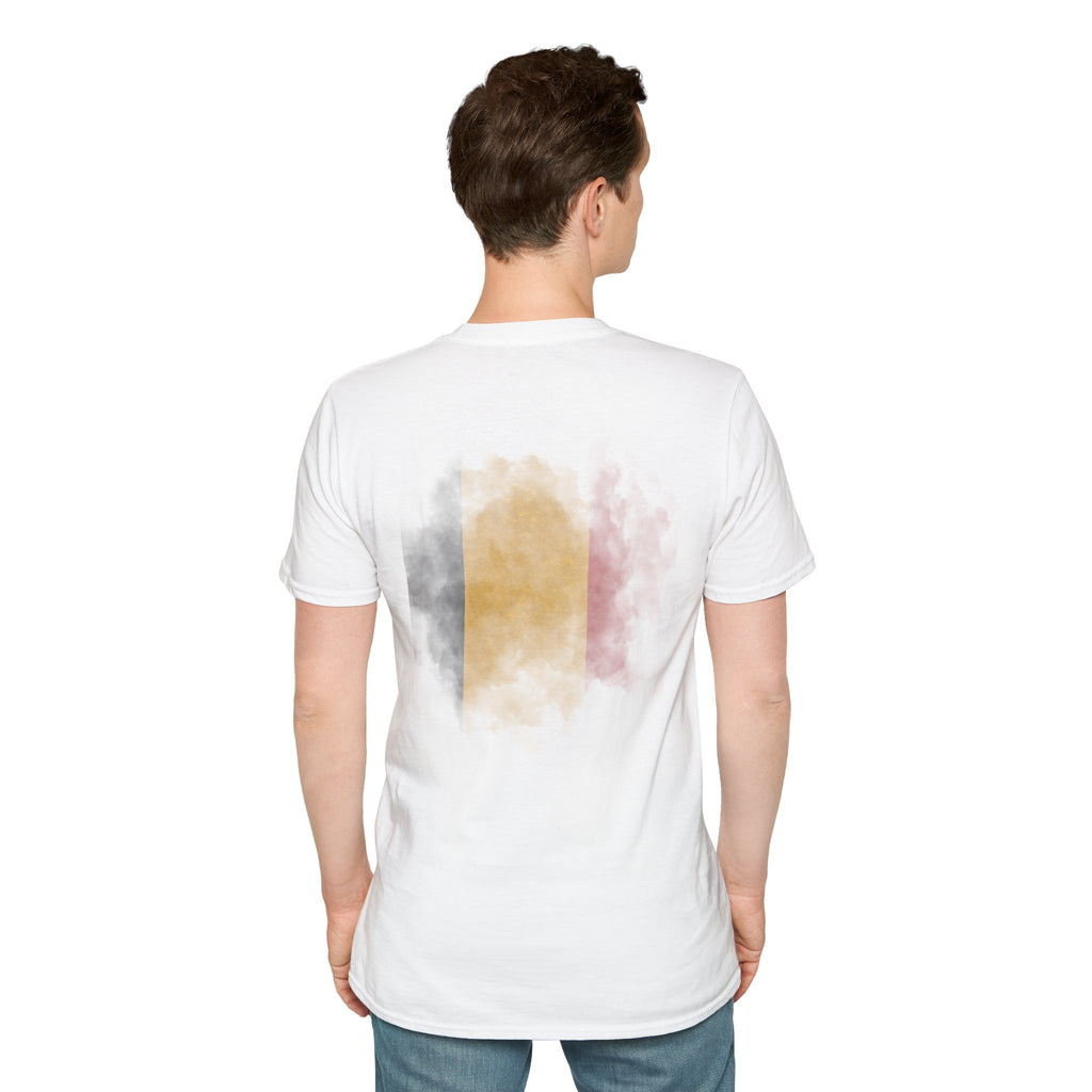 Belgium 2026 Soccer Crest T-Shirt — Vintage Flag Graphic