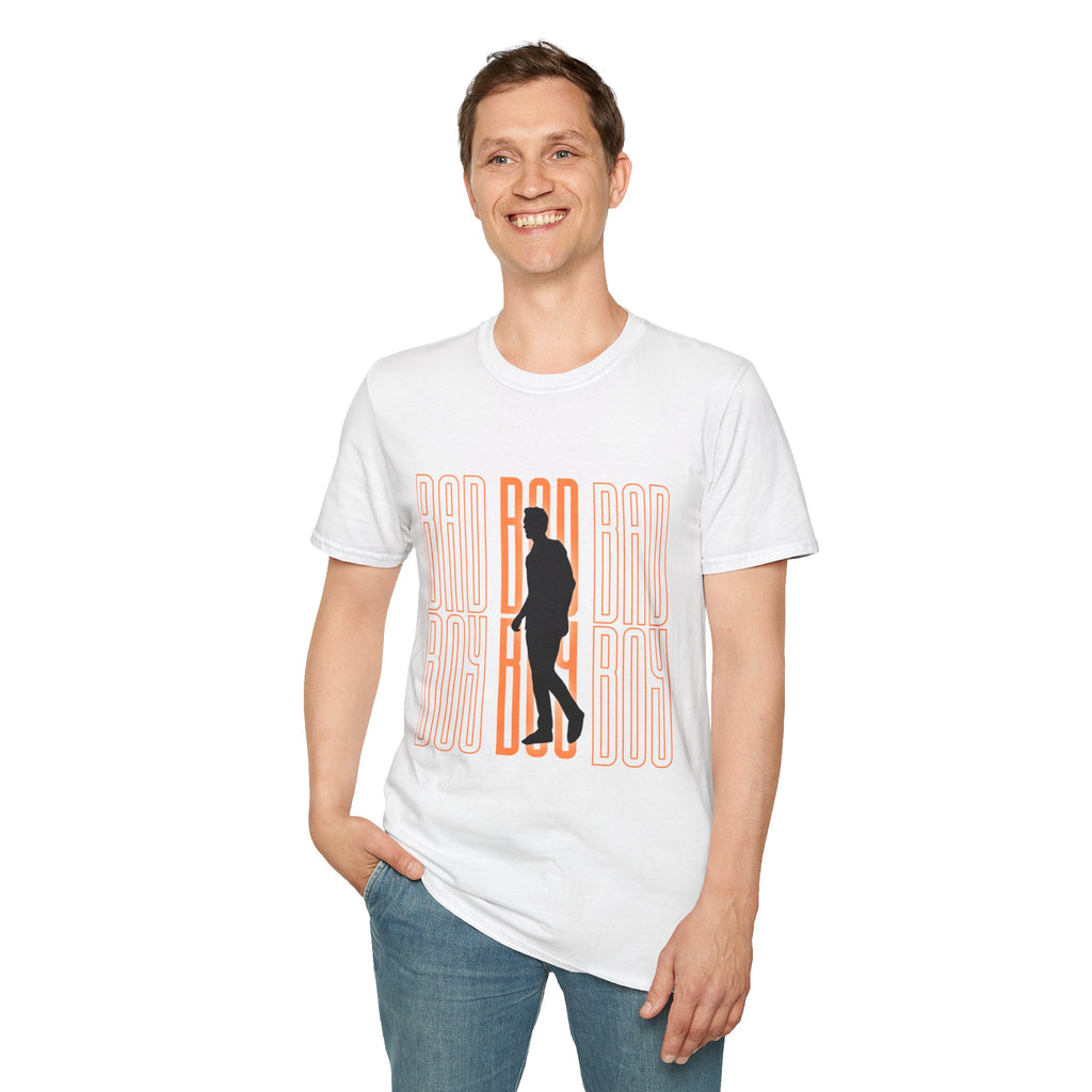 T-Shirt — Retro 'Bad Boy' Silhouette Graphic Tee