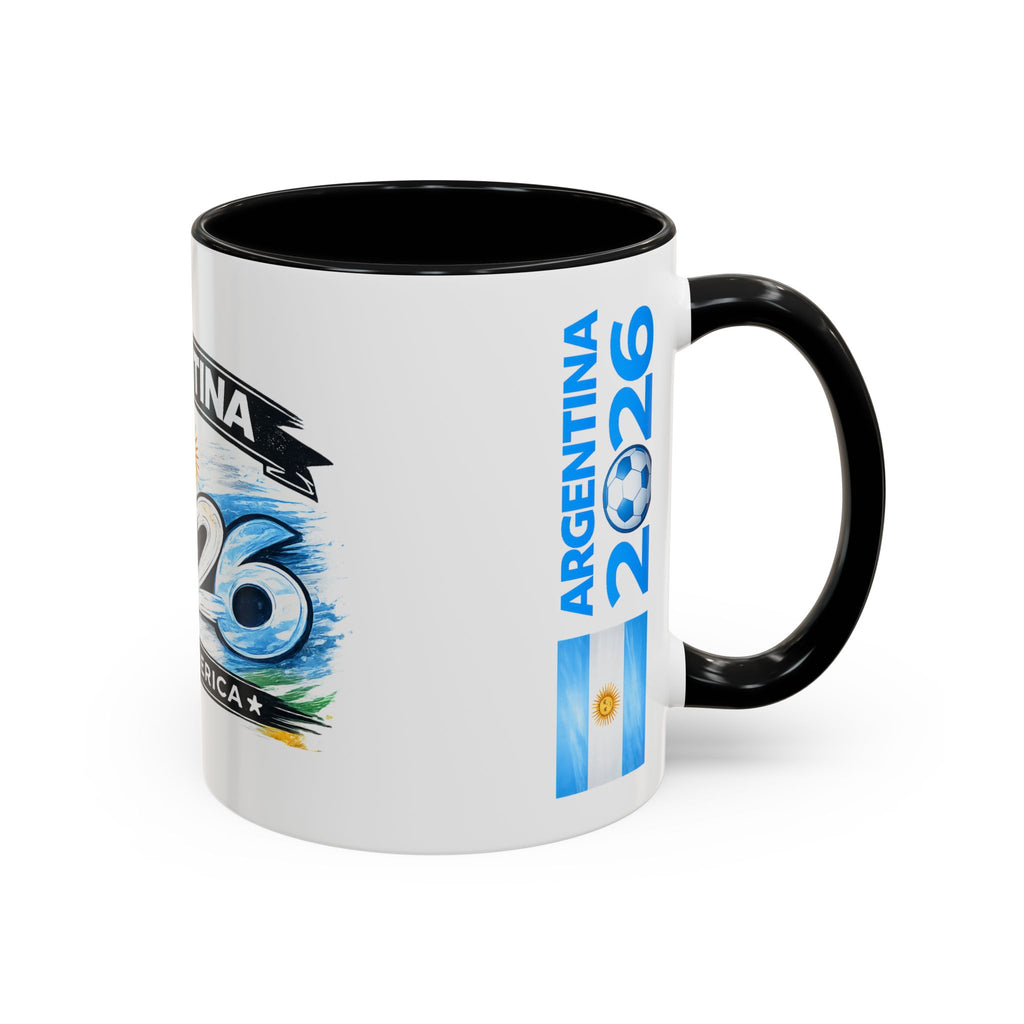 Argentina 2026 Soccer Cup Mug – Accent Coffee Cup (11/15oz)
