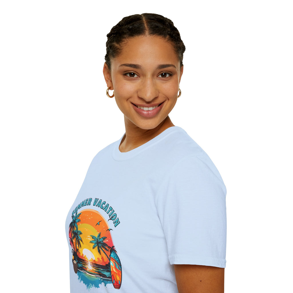 Summer Vacation Graphic T-Shirt