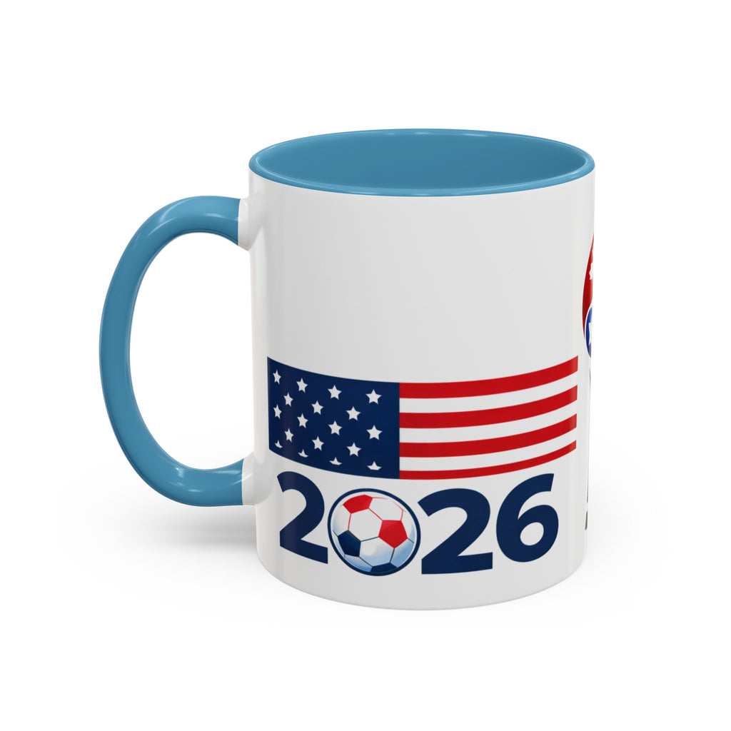 2026 cup USA+Canada Soccer Coffee Mug — 11/15oz Accent