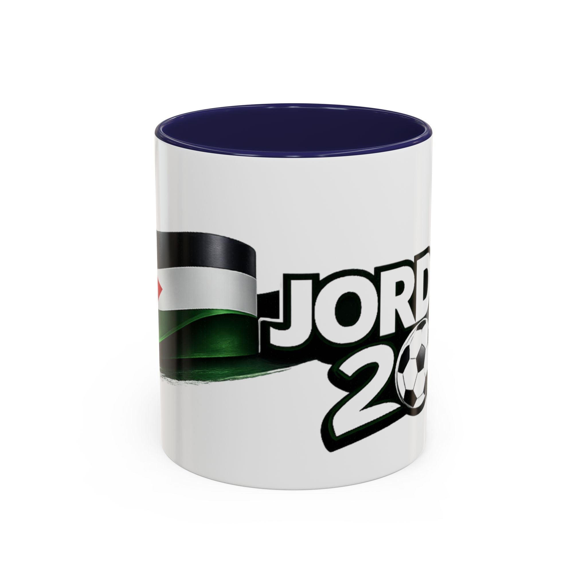 Jordan 2026 Soccer Fan Accent Coffee Mug