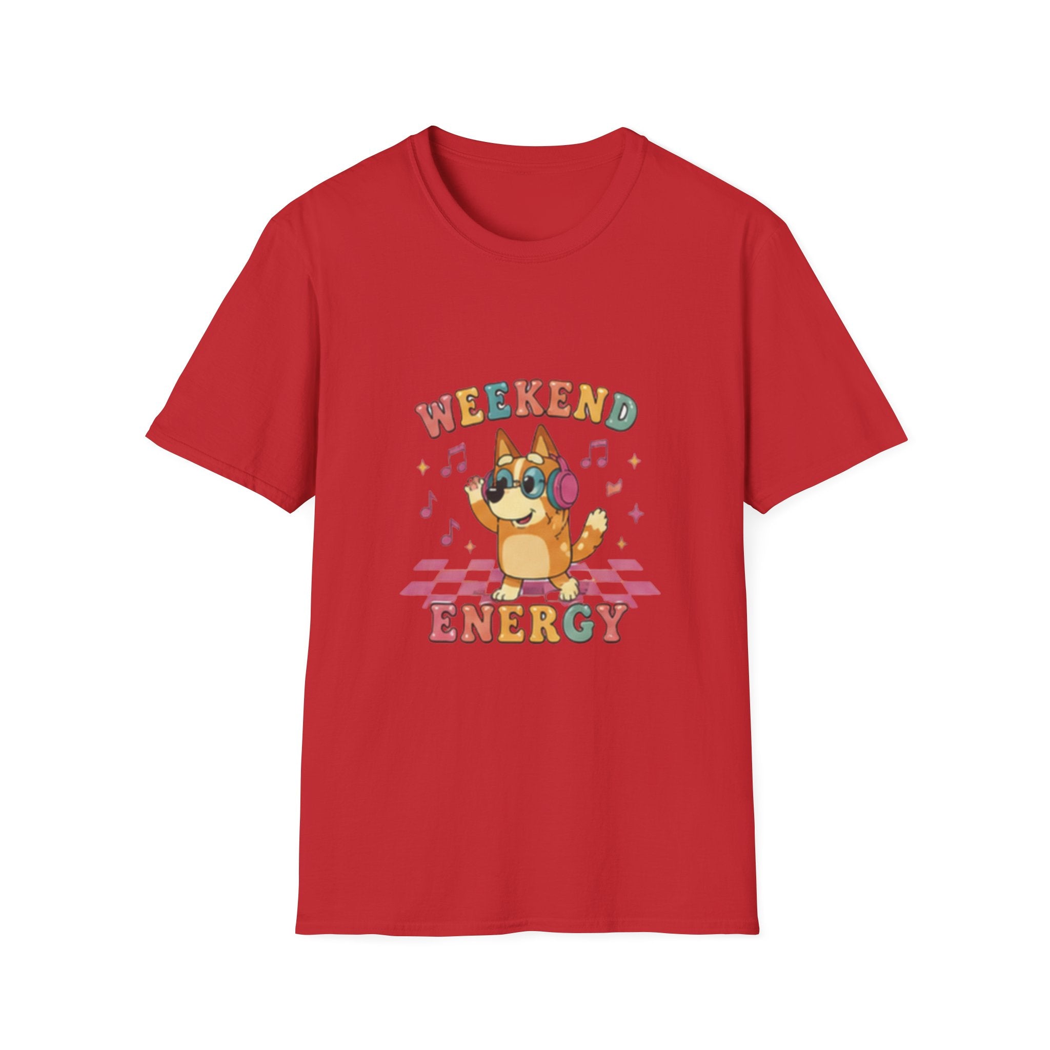 T-Shirt — Weekend Energy Cute Corgi Graphic Tee