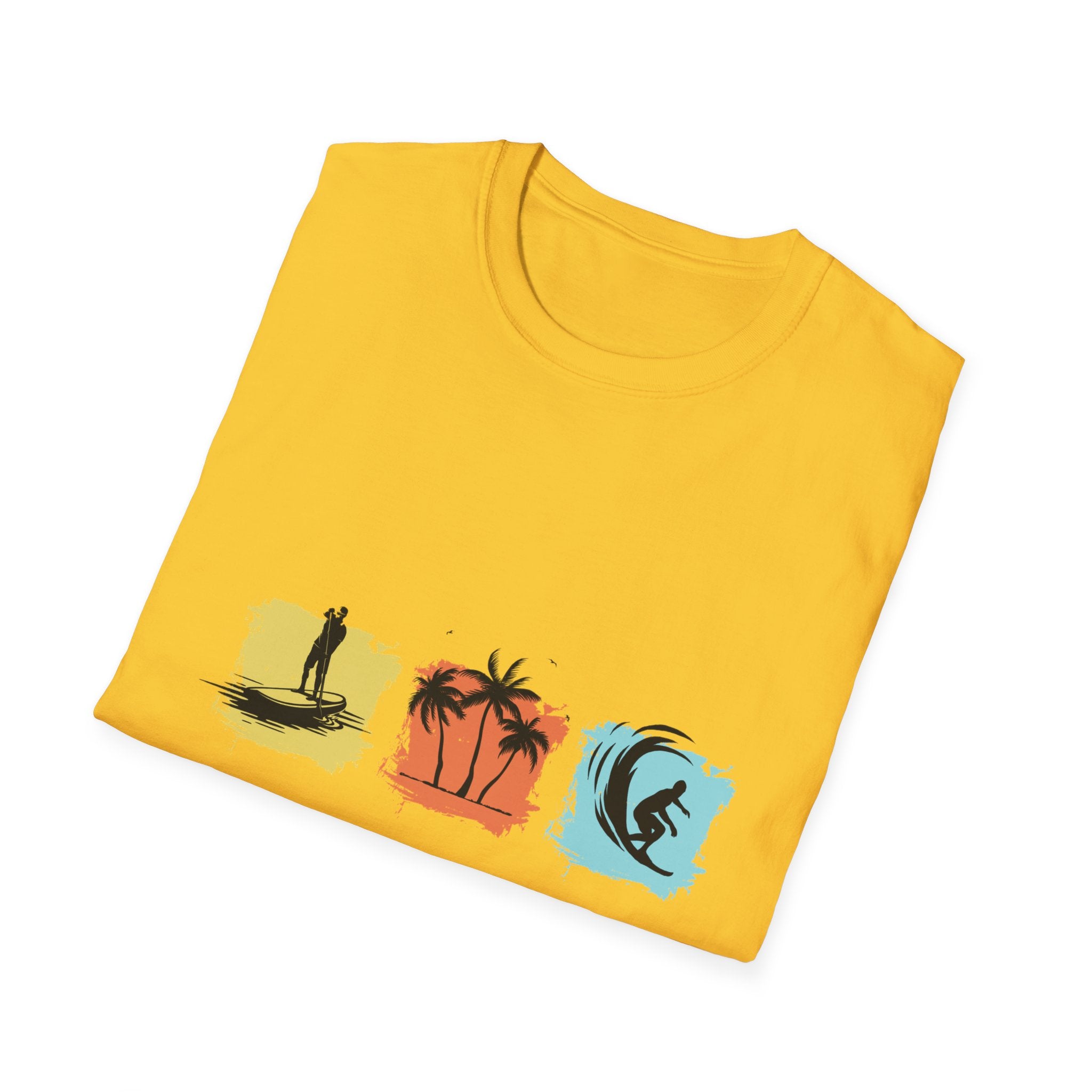 Vacation Vibes T-Shirt — Beach Surf Palm Tree Graphic Tee