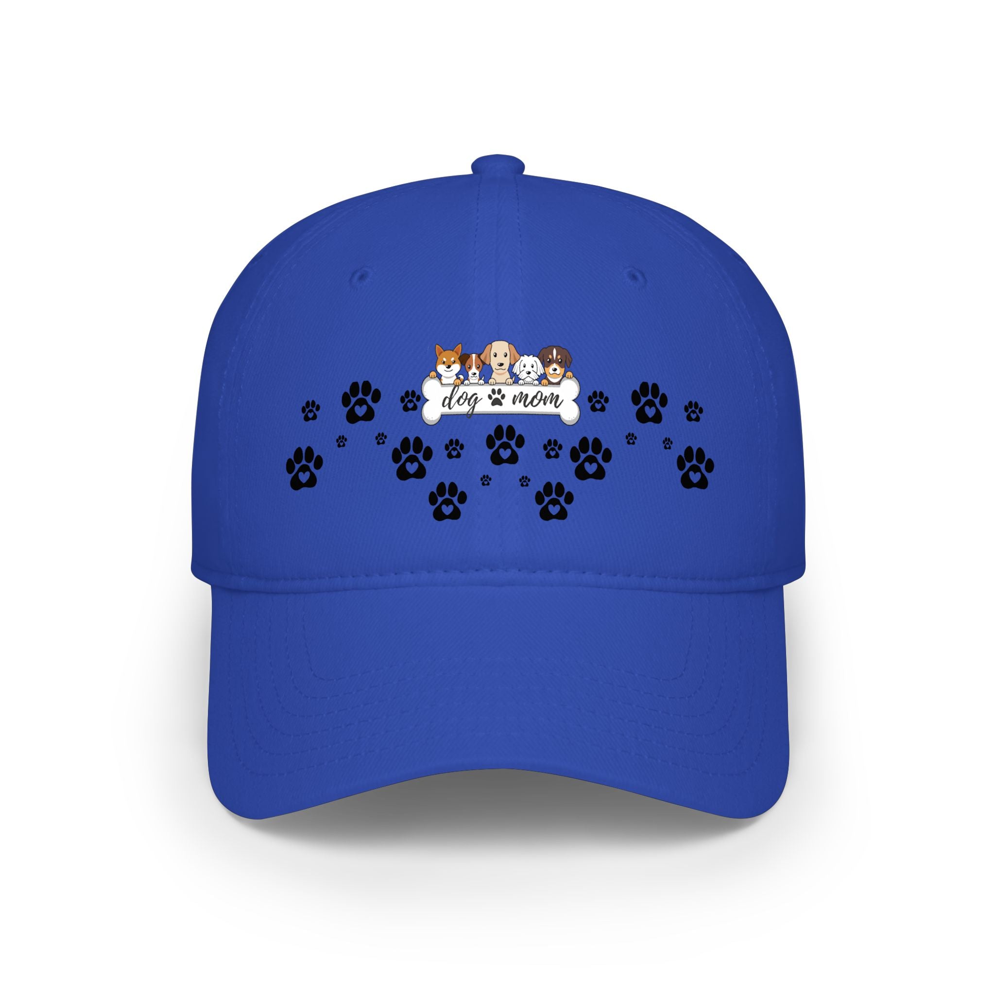 Pet Lover Paw Print Baseball Cap — Cute Dogs & Cats “Paws & Love” Hat