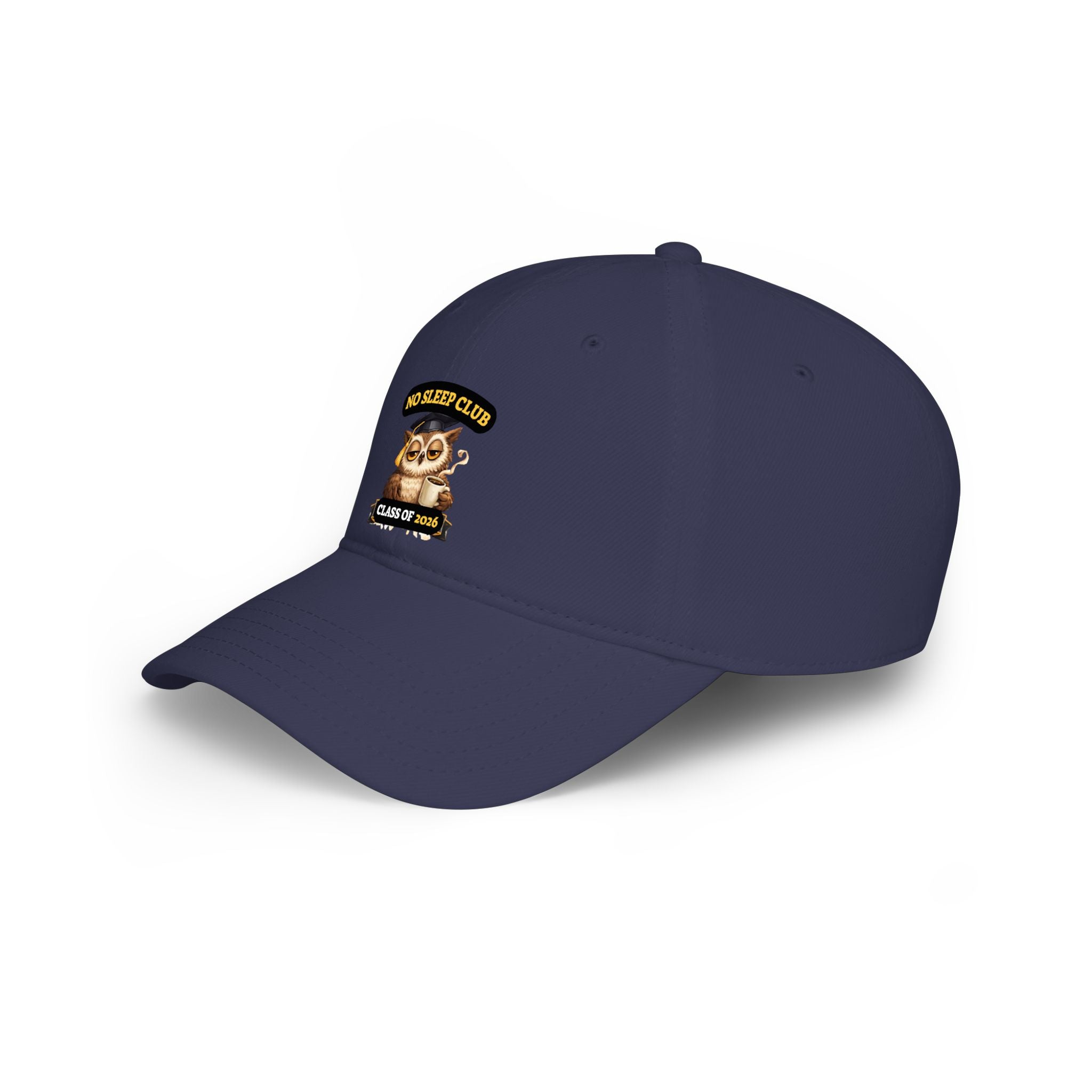 No Sleep Club Class of 2023 Cap — Graduation Owl Baseball Hat