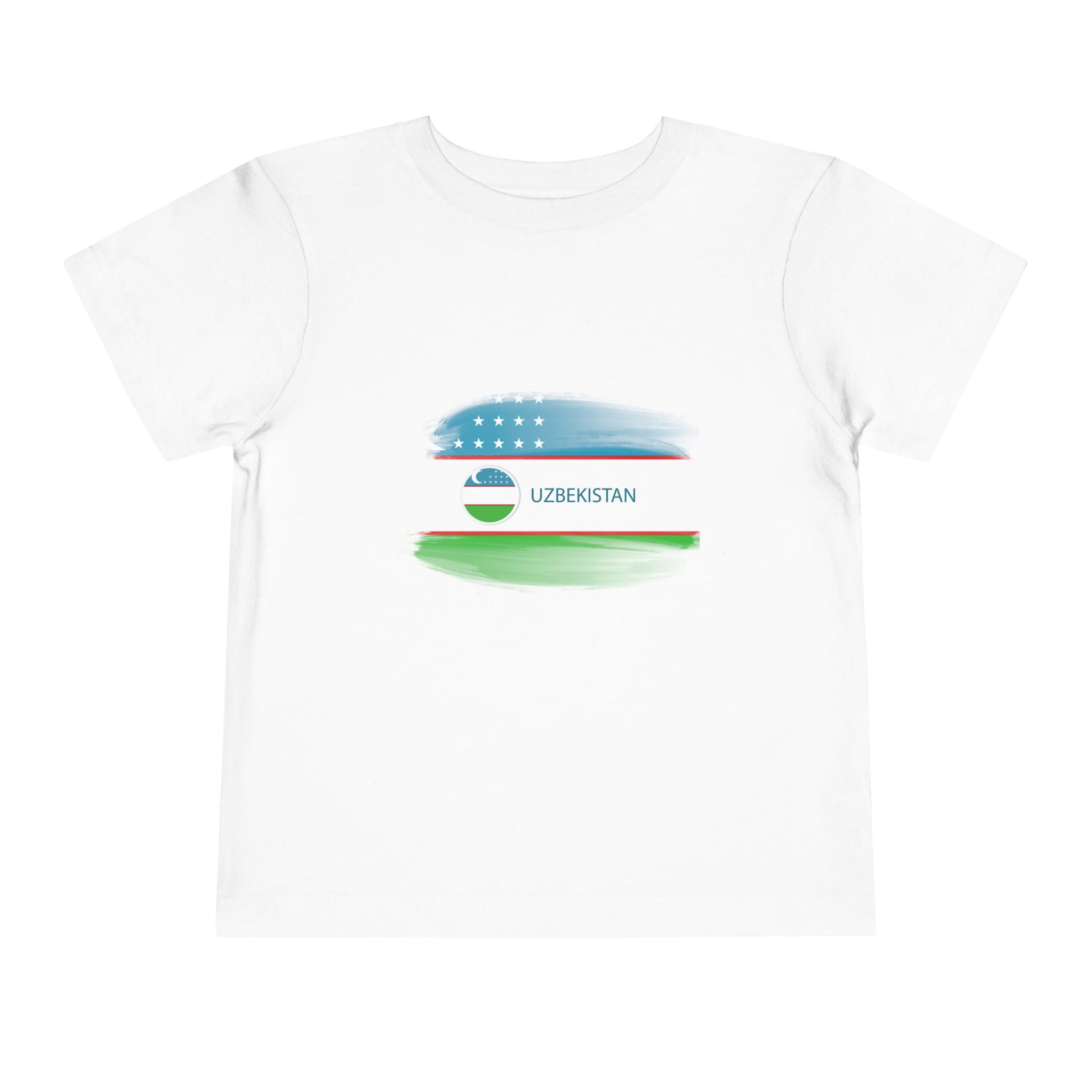 Uzbekistan Toddler Short Sleeve Tee