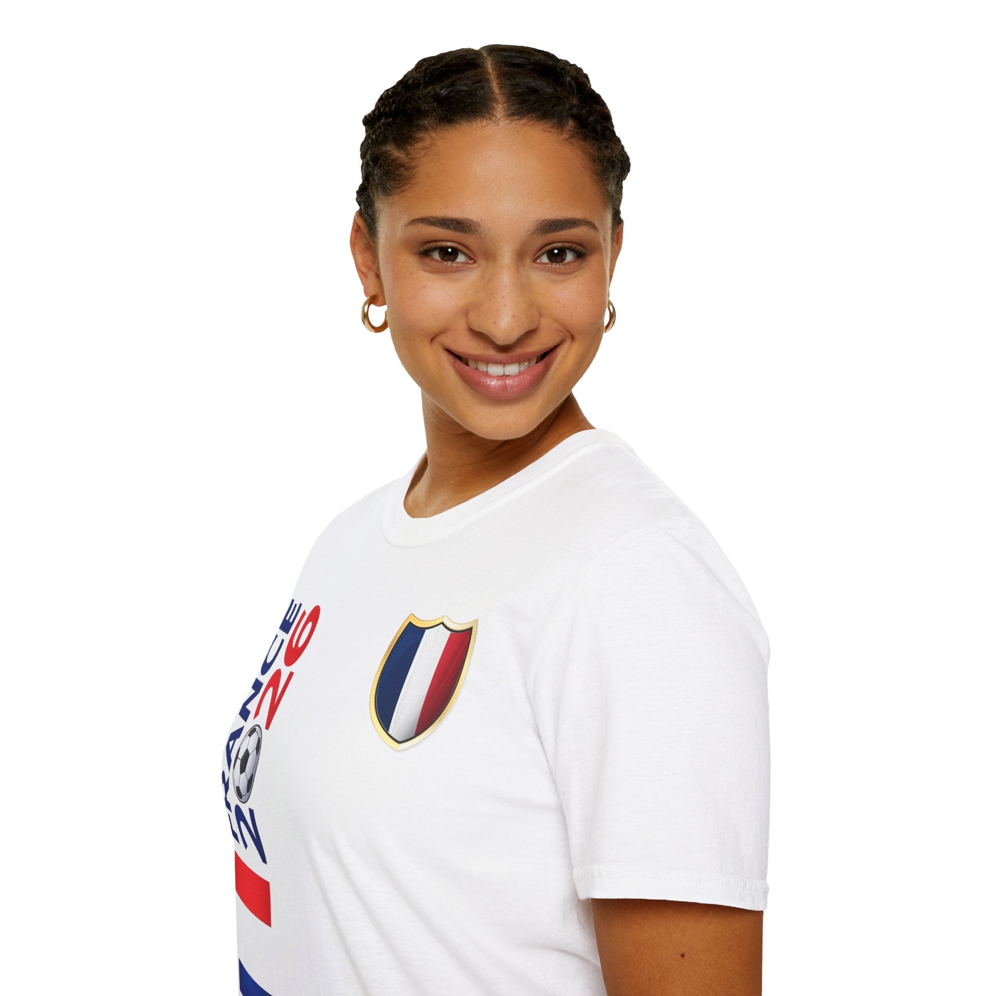 France 2026 Soccer T-Shirt — Tricolor Cup Fan Tee
