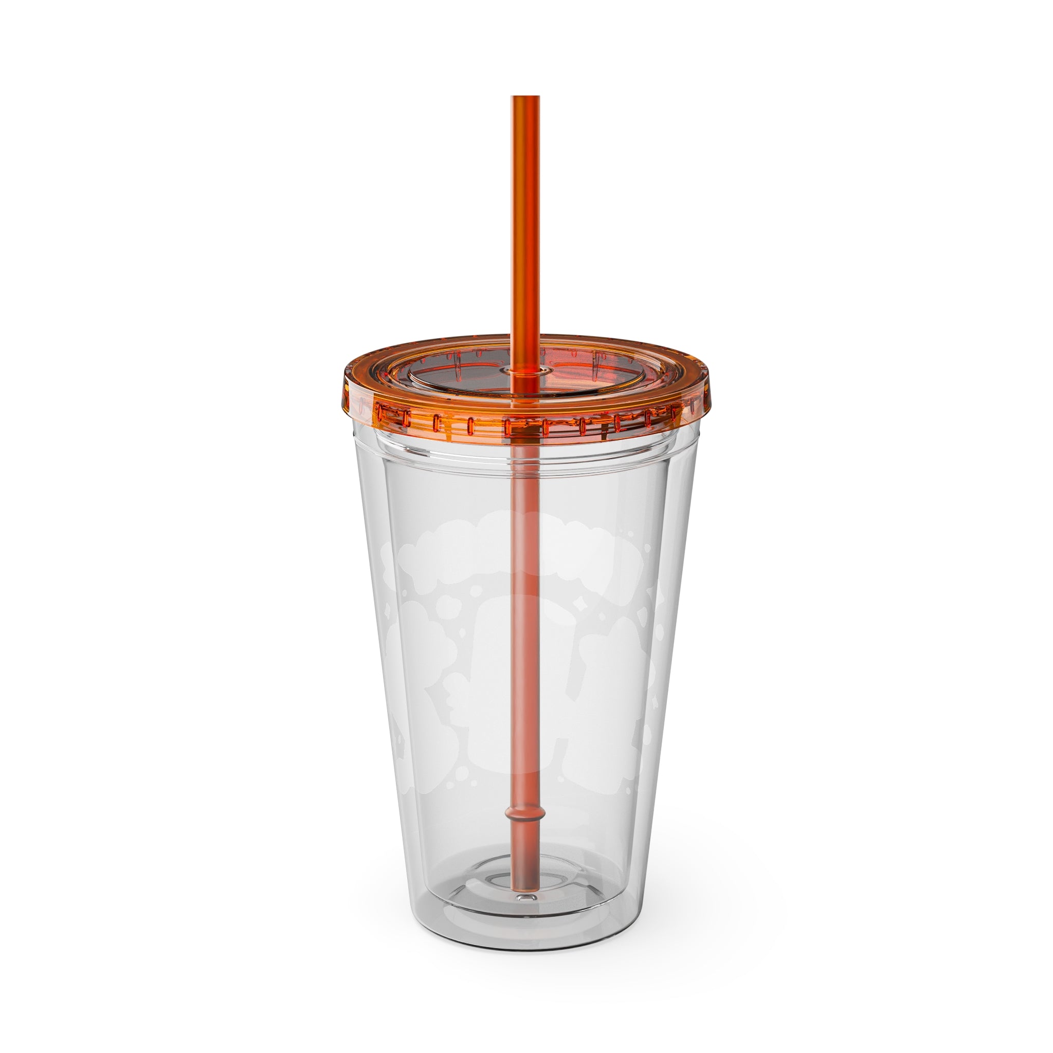 Energy Friends 16oz Tumbler with Straw — Cute Kawaii Drinkware