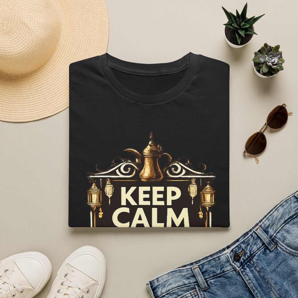 T-Shirt — Keep Calm and Drink Karak Vintage Tea Design
