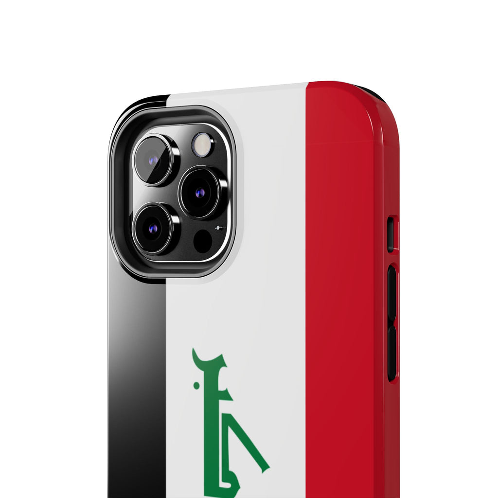 Iraq Flag Tough Phone Case — Durable Patriotic iPhone/Android Cover