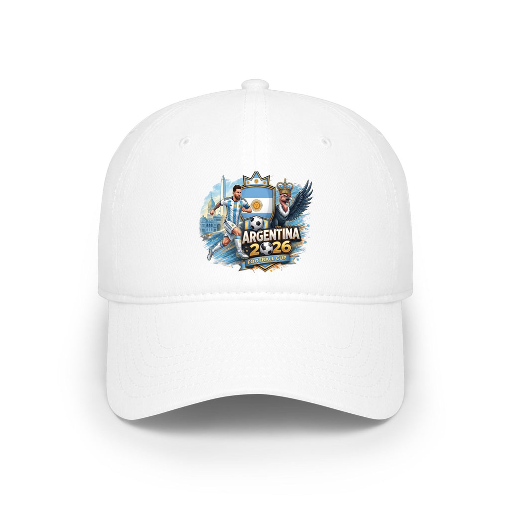 Argentina 2026 Soccer Crest Cap — Football Cup Fan Hat
