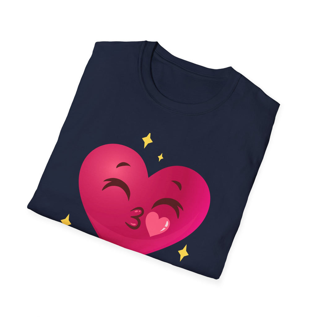 Kiss Me Heart Graphic T-Shirt — Cute Valentine’s Day Tee