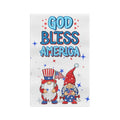 God Bless America Tea Towel — Patriotic Gnome Microfiber Kitchen Towel