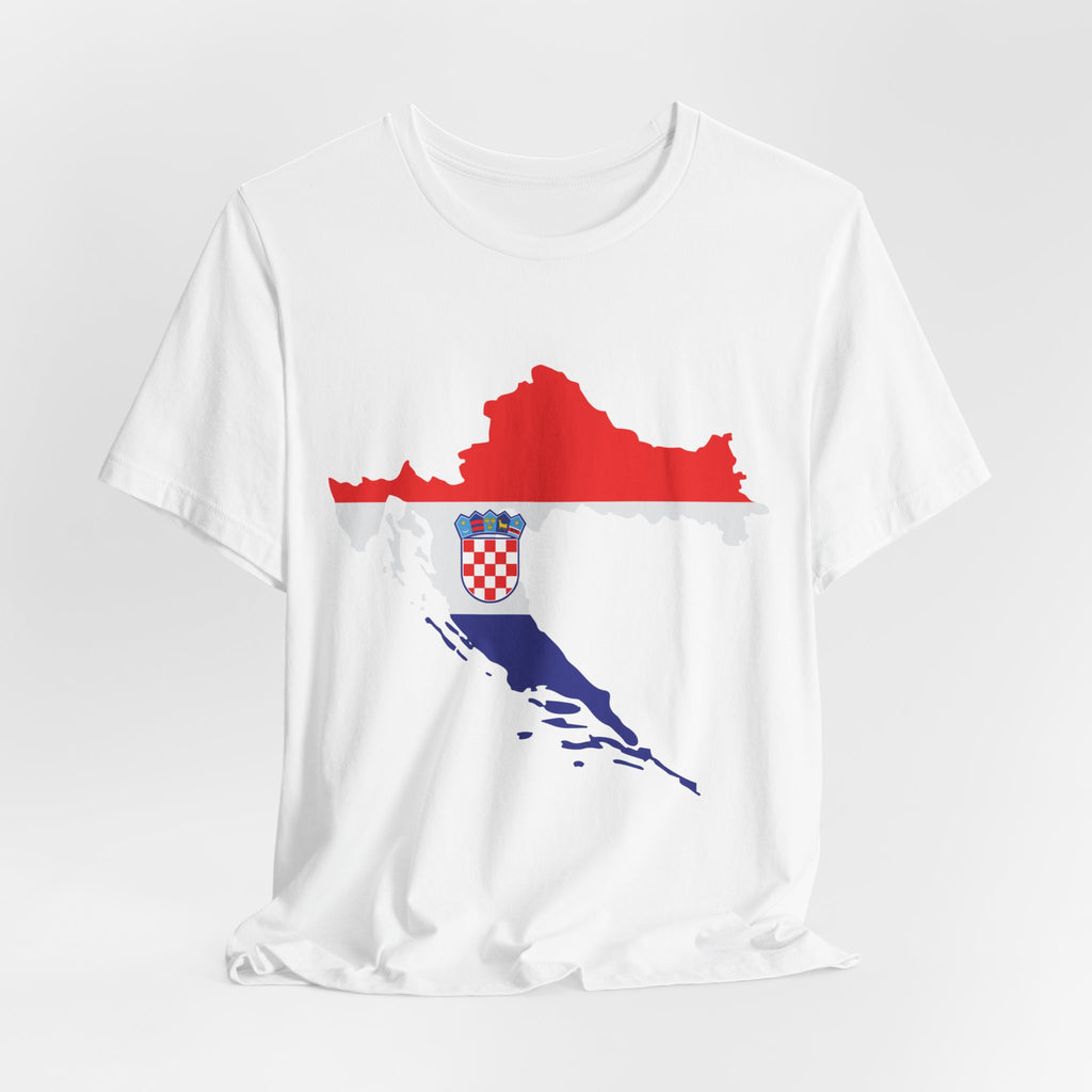 Croatia Map & “Croatia 2026” Soccer Fan T-Shirt