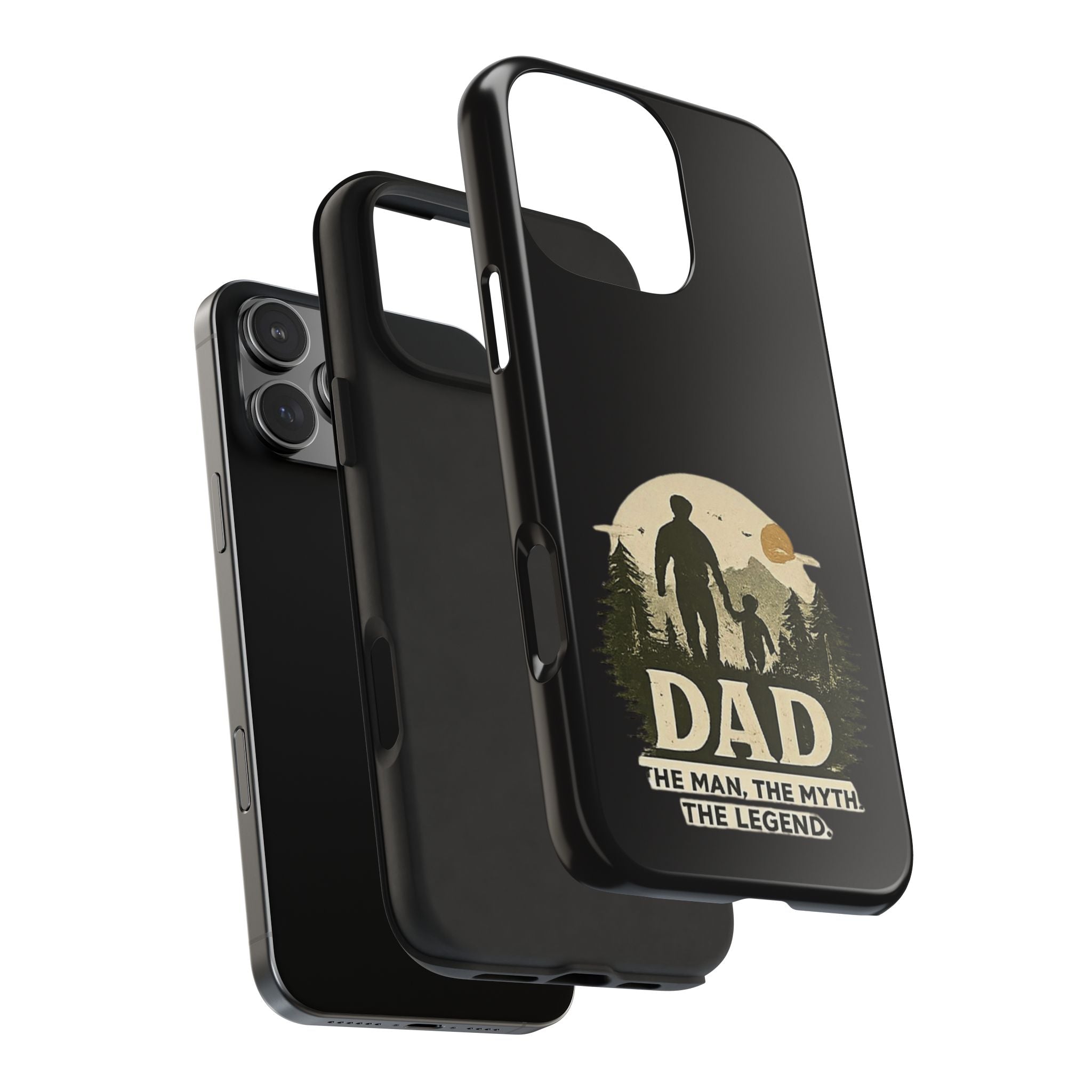 Dad 'The Man, The Myth, The Legend' Tough Phone Case — Rugged Father's Day Gift