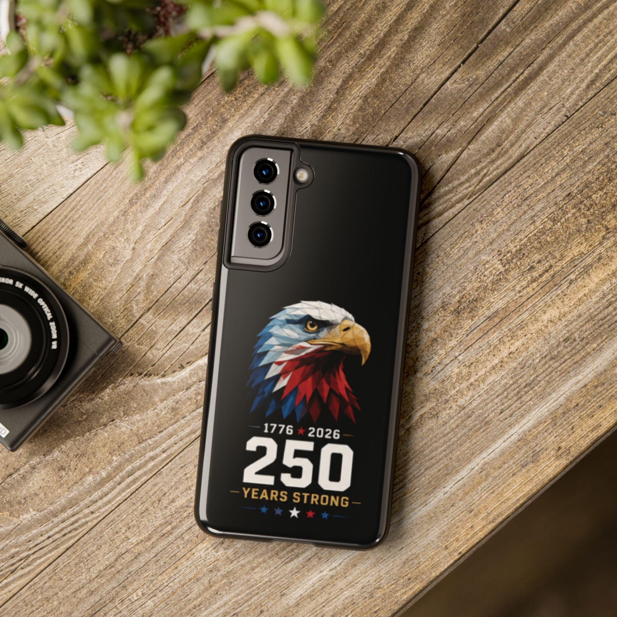 250 Years Strong Eagle Phone Case — 1776–2026 Patriotic Tough Case