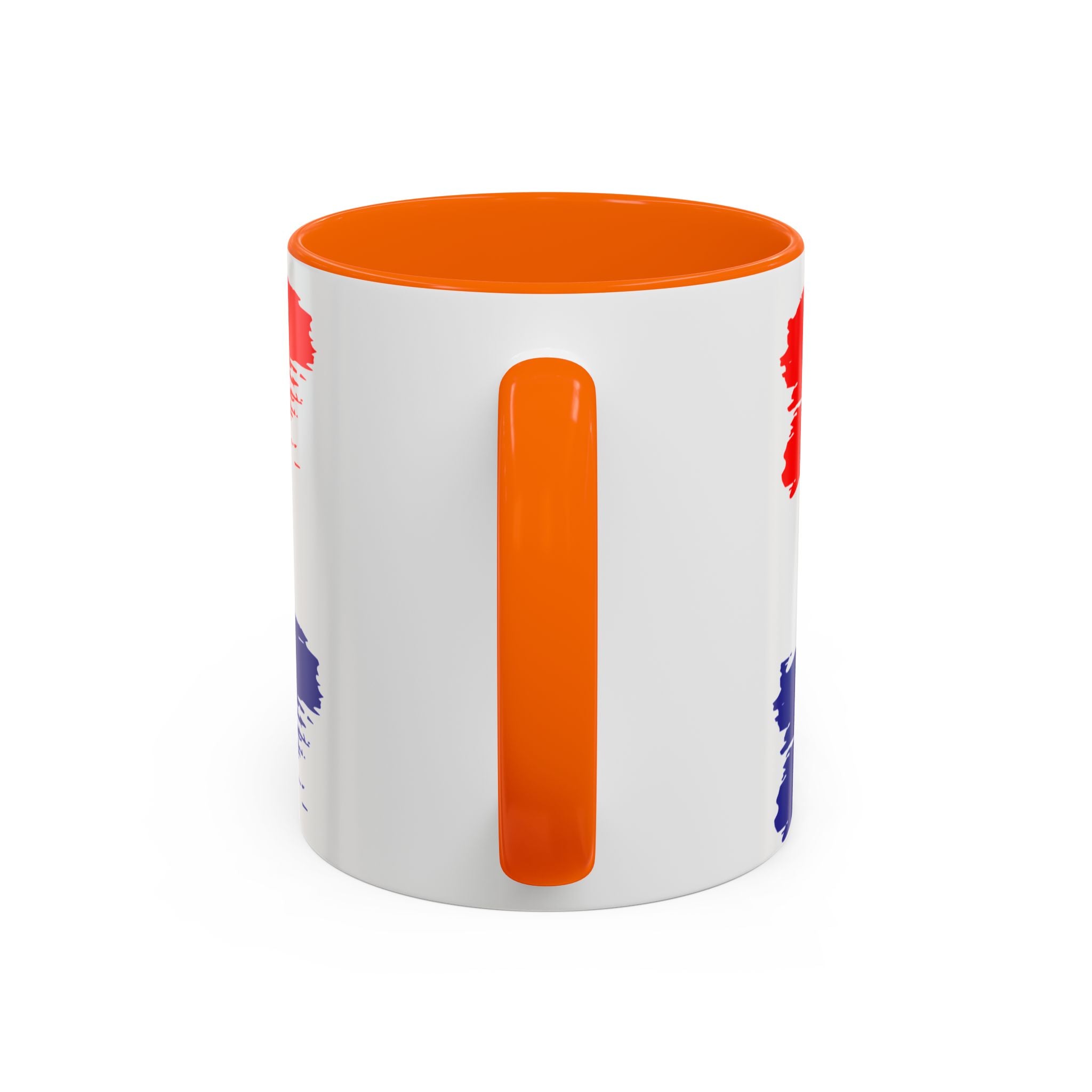 Croatia 2026 Accent Coffee Mug – Red White Blue Crest Soccer Fan Gift