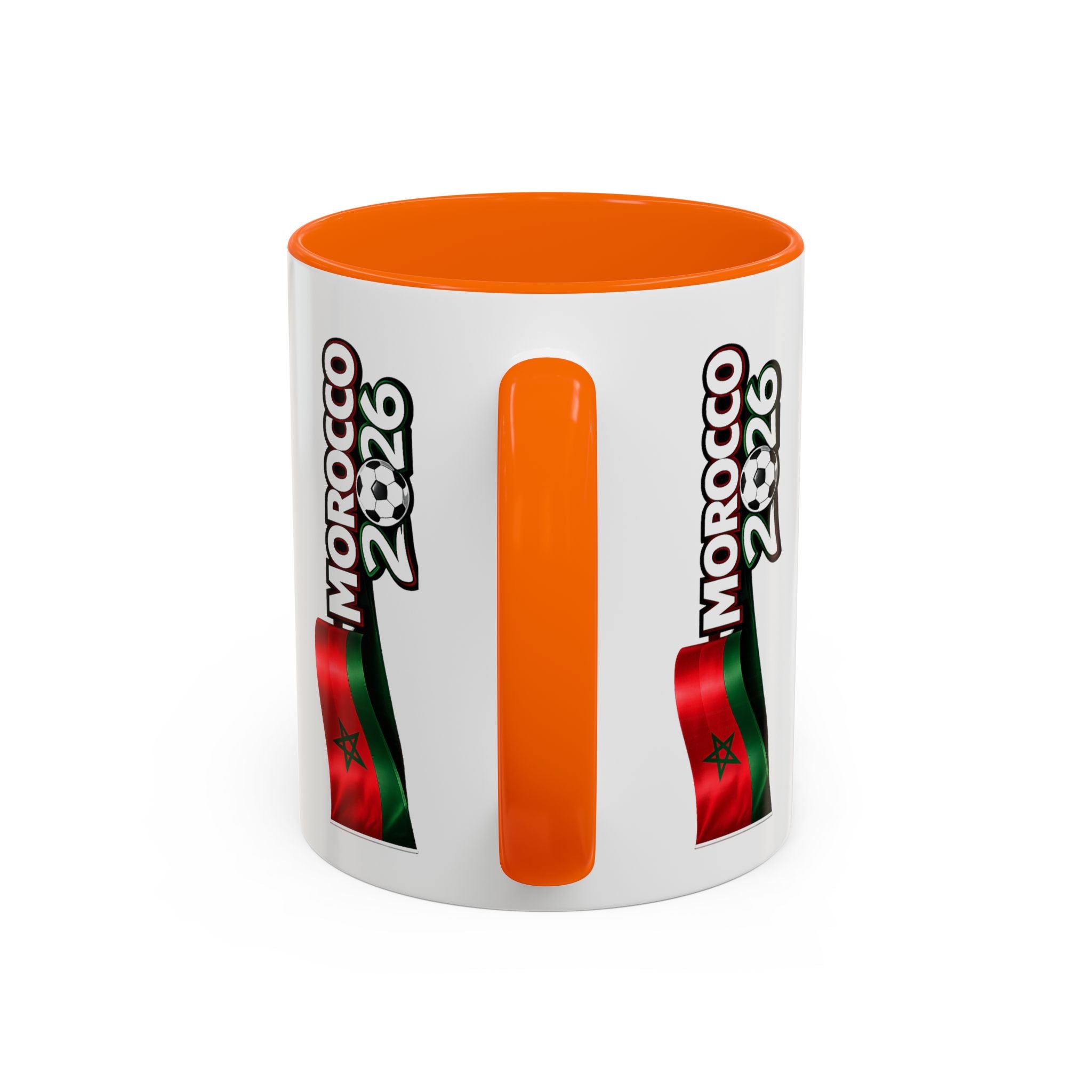 Morocco Coat of Arms Accent Coffee Mug – Moroccan Flag 11/15oz