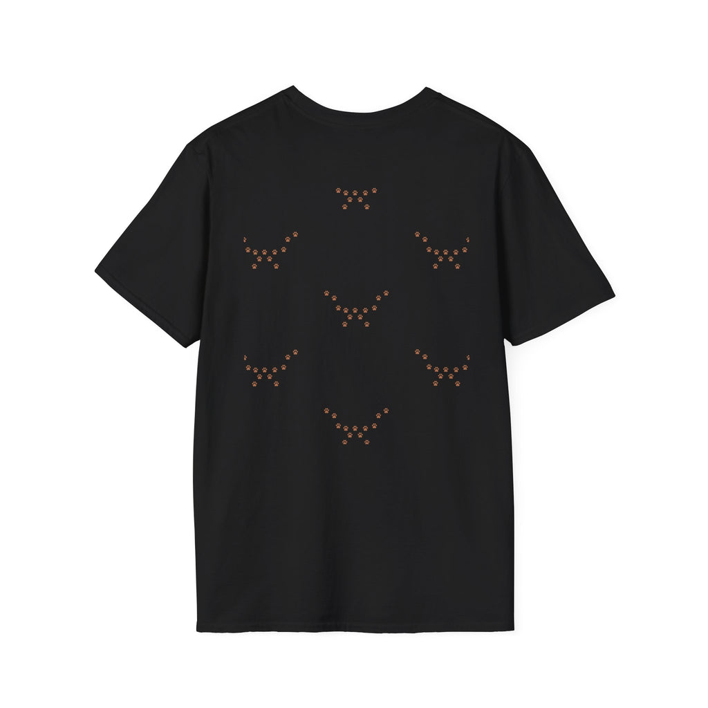 Dog Lover T-Shirt — "Home Is Where The Dog Is" Paw Print Tee