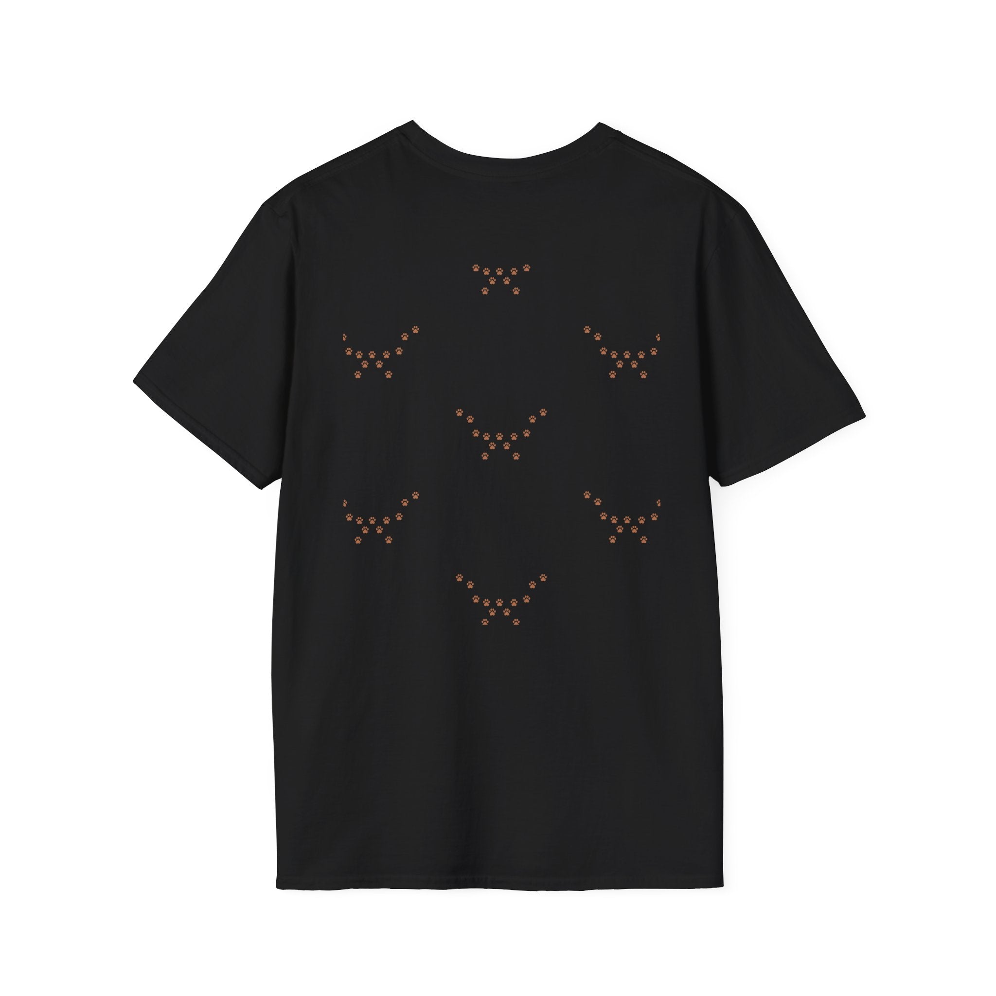 Dog Lover T-Shirt — "Home Is Where The Dog Is" Paw Print Tee