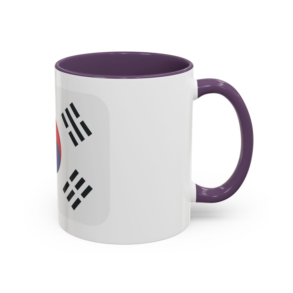 South Korea Accent Coffee Mug (11, 15oz)