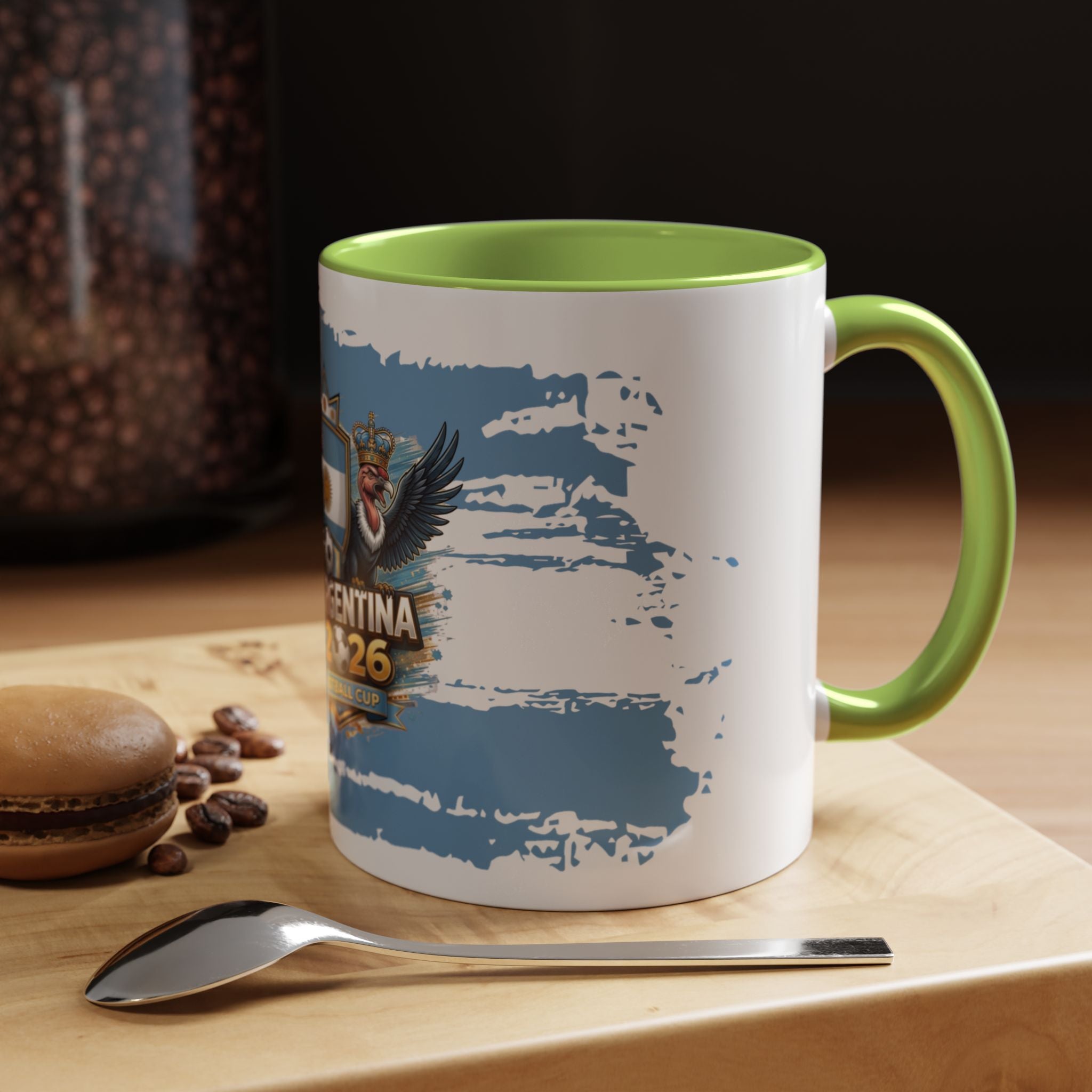 Argentina 2026 Football Cup Coffee Mug — Soccer Fan Gift (11/15oz)