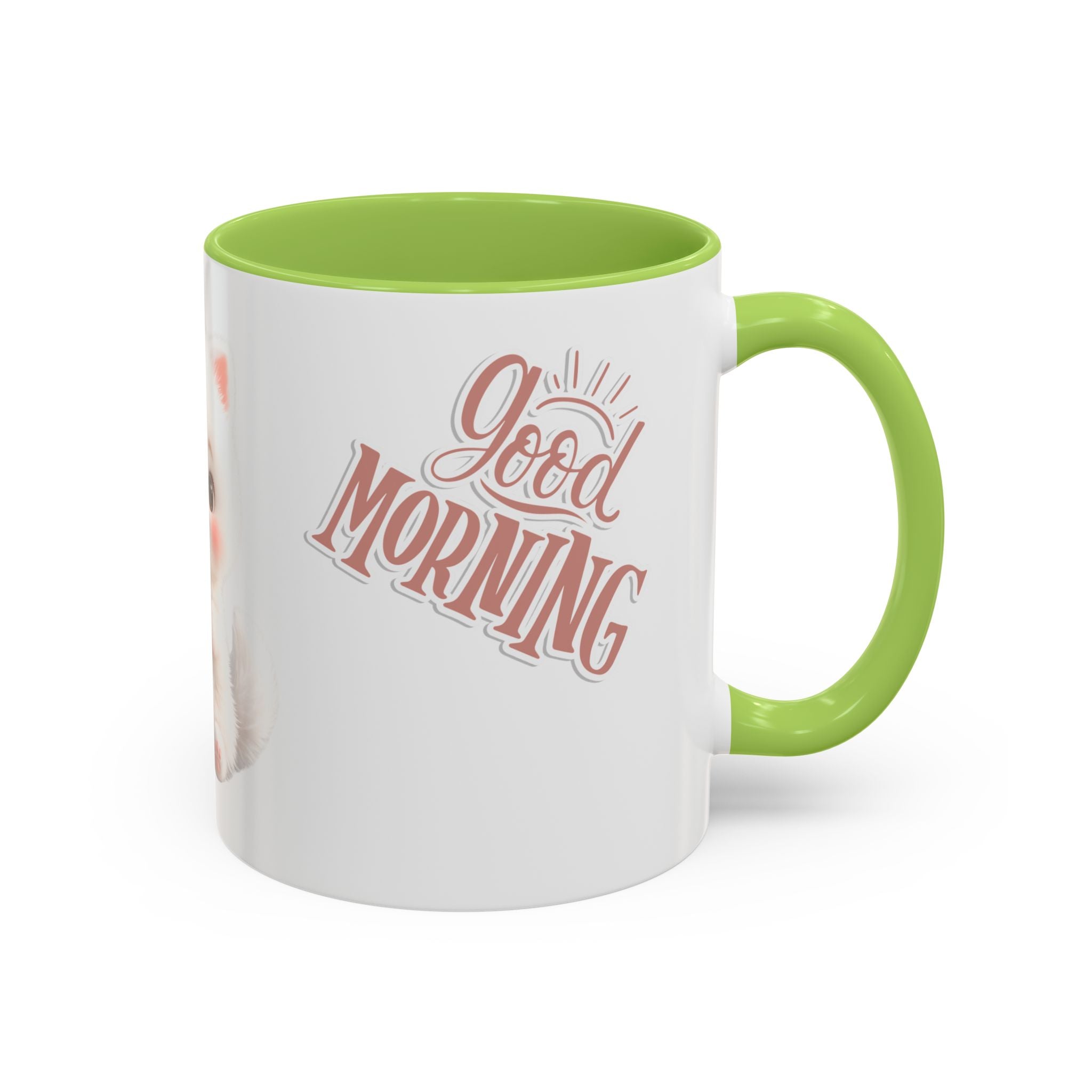 Good Morning Cute Kitten Coffee Mug