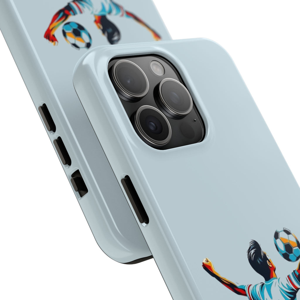 Soccer Celebration Tough Phone Case — Lightweight Protective iPhone Cover