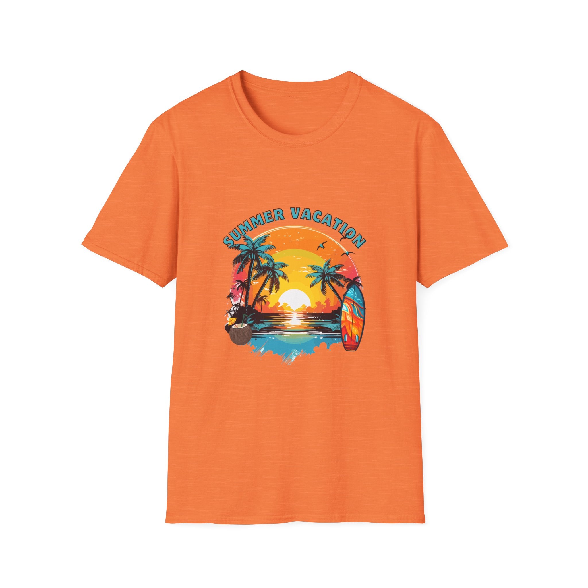 Summer Vacation Graphic T-Shirt