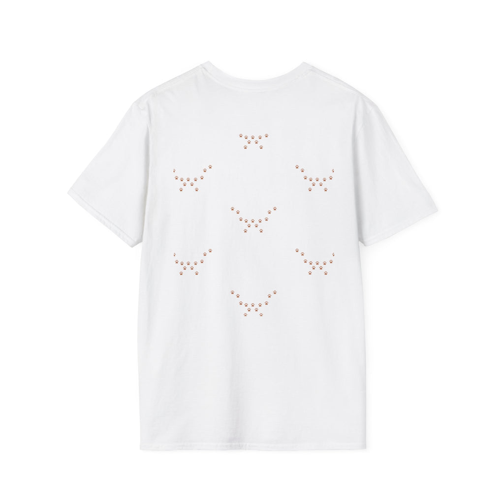 Dog Lover T-Shirt — "Home Is Where The Dog Is" Paw Print Tee