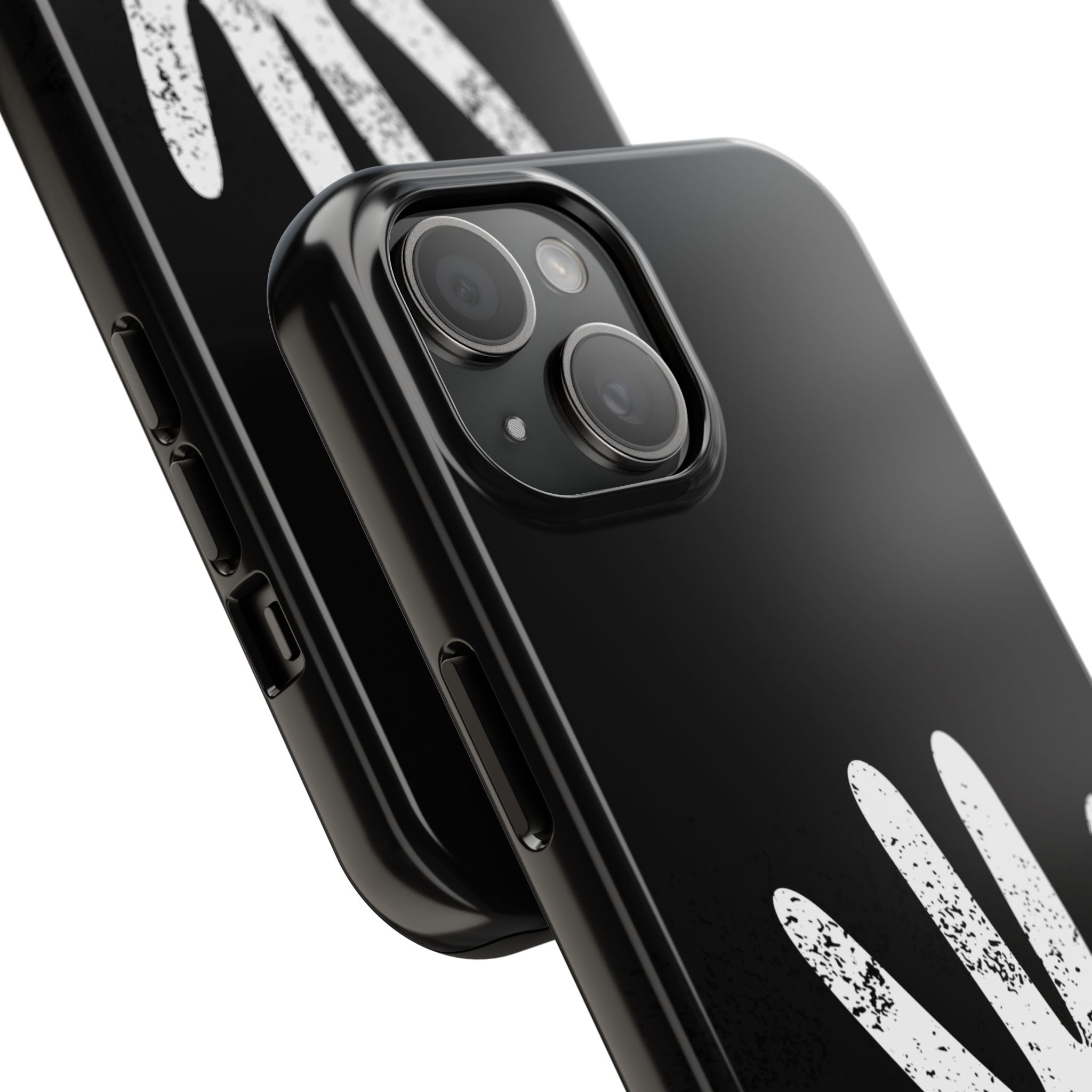 Phone Case — “Don’t Touch Me” Black Protective Tough Case