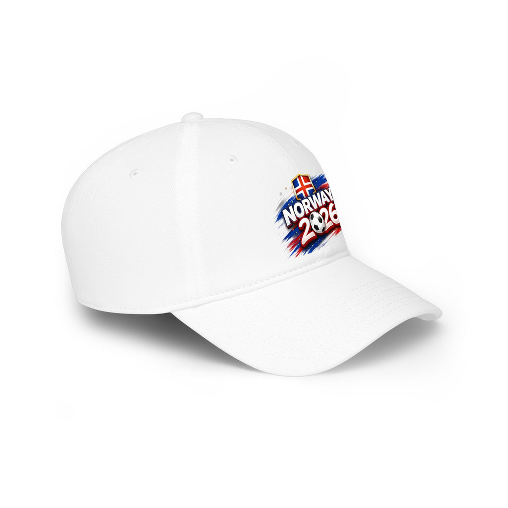 Norway 2026 Flag Brushstroke Baseball Cap — Norwegian Pride Hat