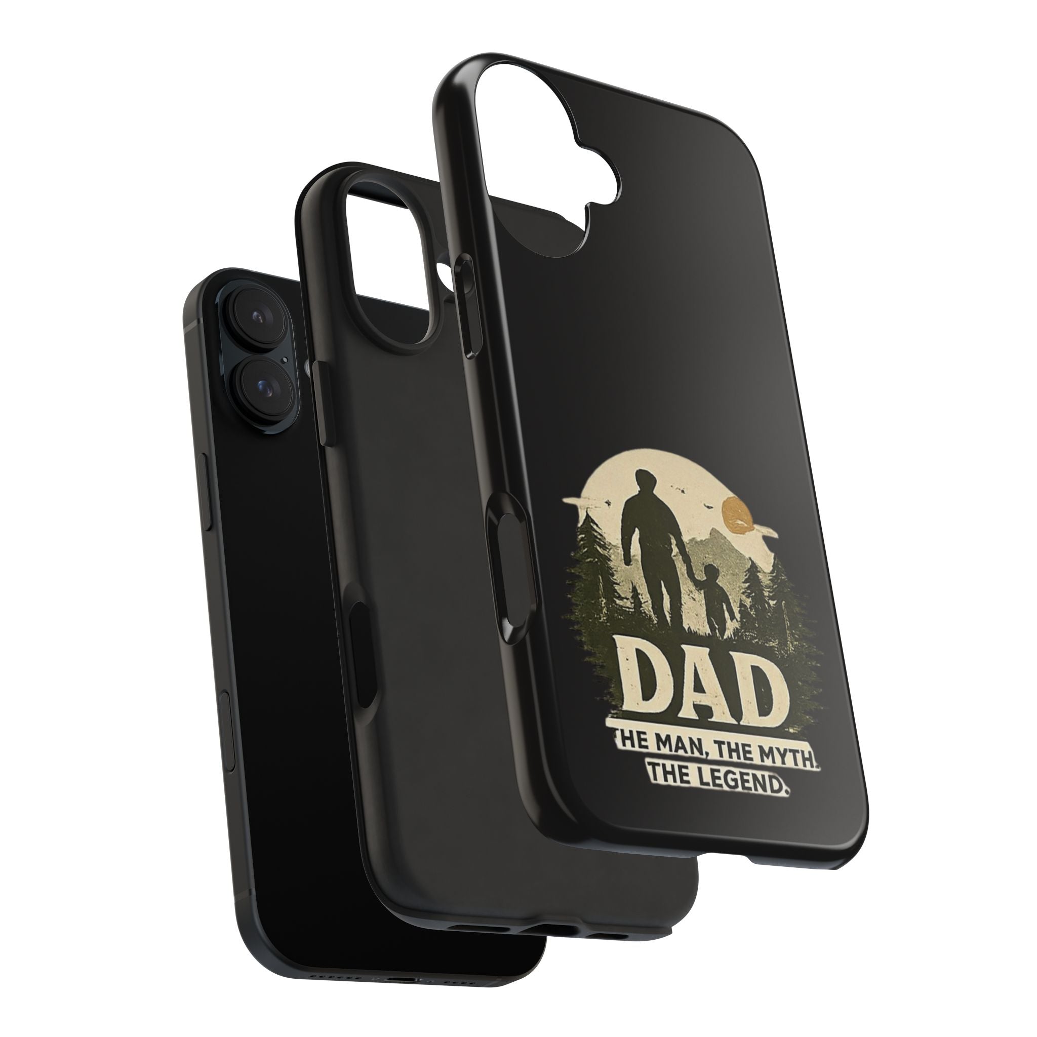 Dad 'The Man, The Myth, The Legend' Tough Phone Case — Rugged Father's Day Gift