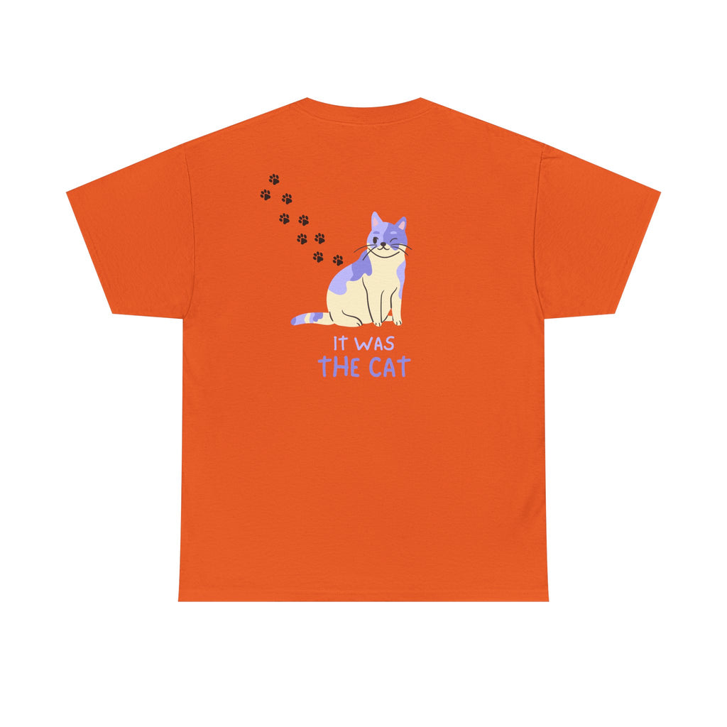 Cat Paw Tee — "It Wasn't Me" Funny Cat T‑Shirt