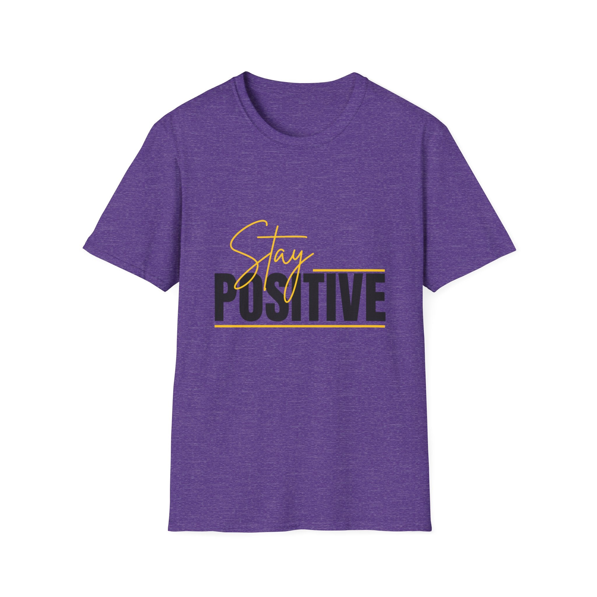 Stay Positive T-Shirt — Inspirational Motivational Graphic Tee