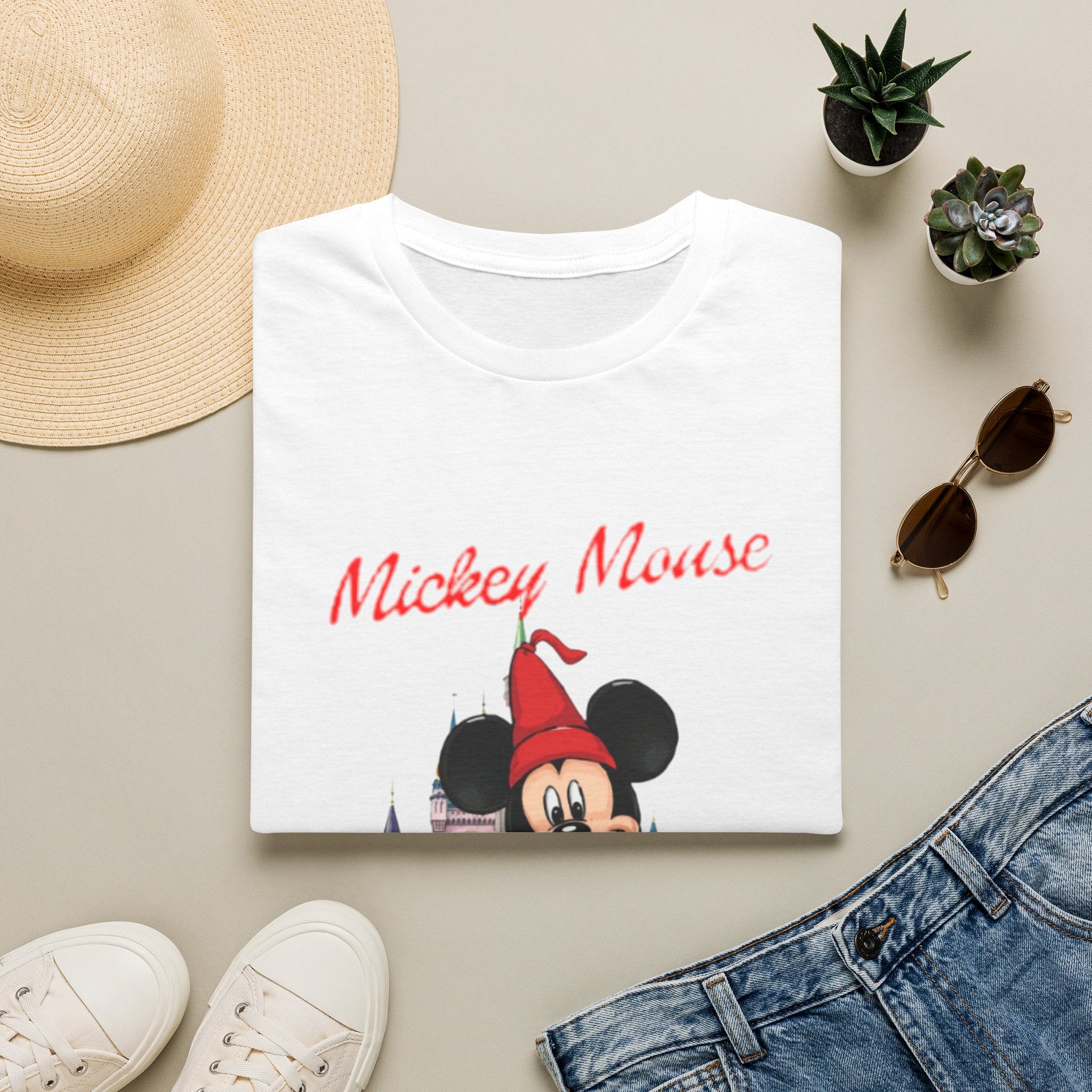 Mickey Mouse Graphic T-Shirt — Vintage Sorcerer Design