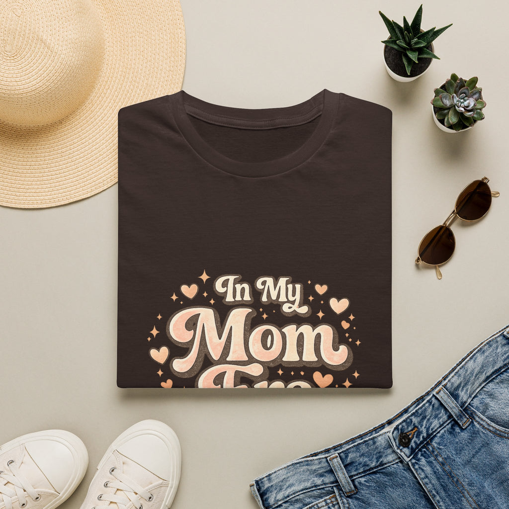 Mom Era T‑Shirt — "In My Mom Era" Vintage Heart Graphic
