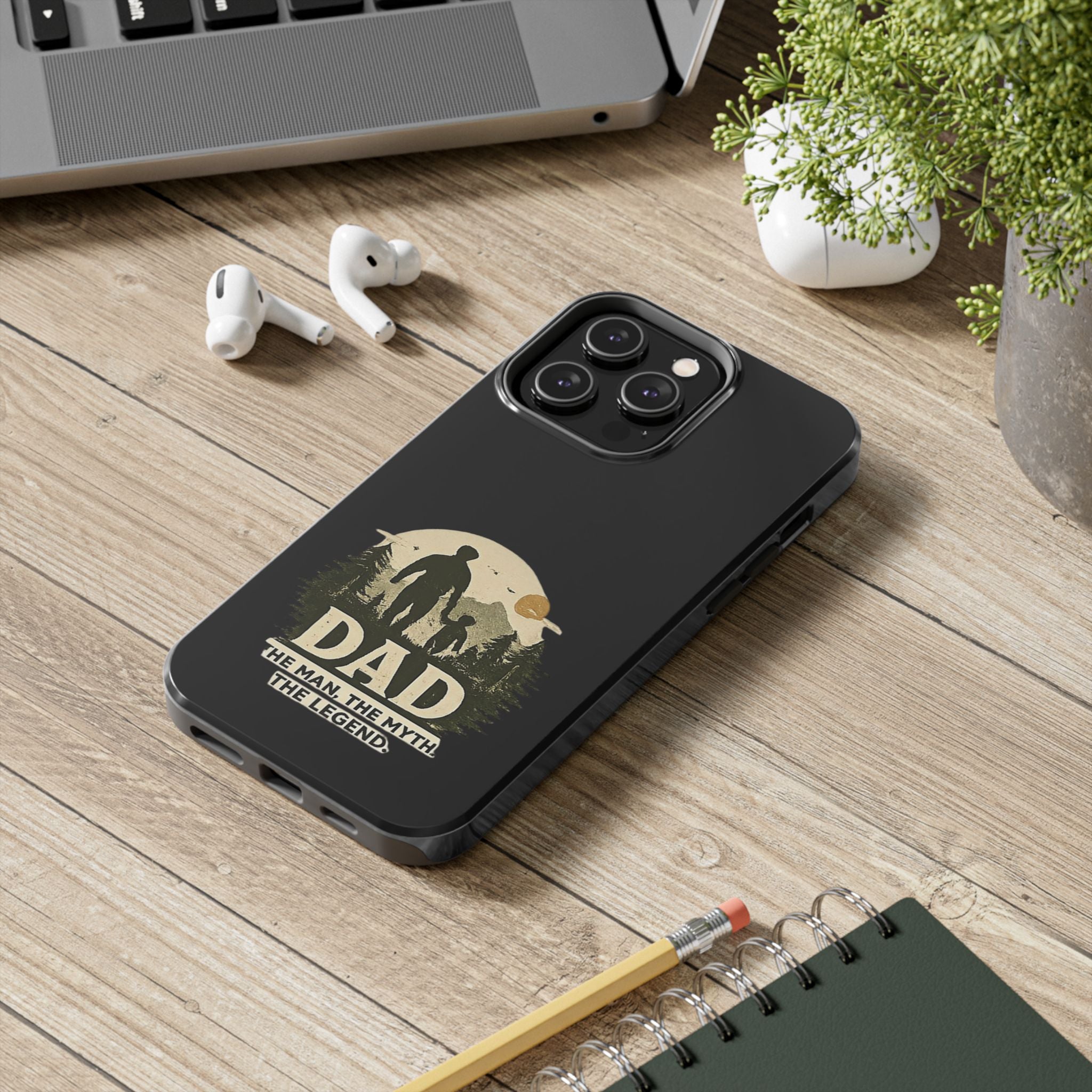 Dad 'The Man, The Myth, The Legend' Tough Phone Case — Rugged Father's Day Gift