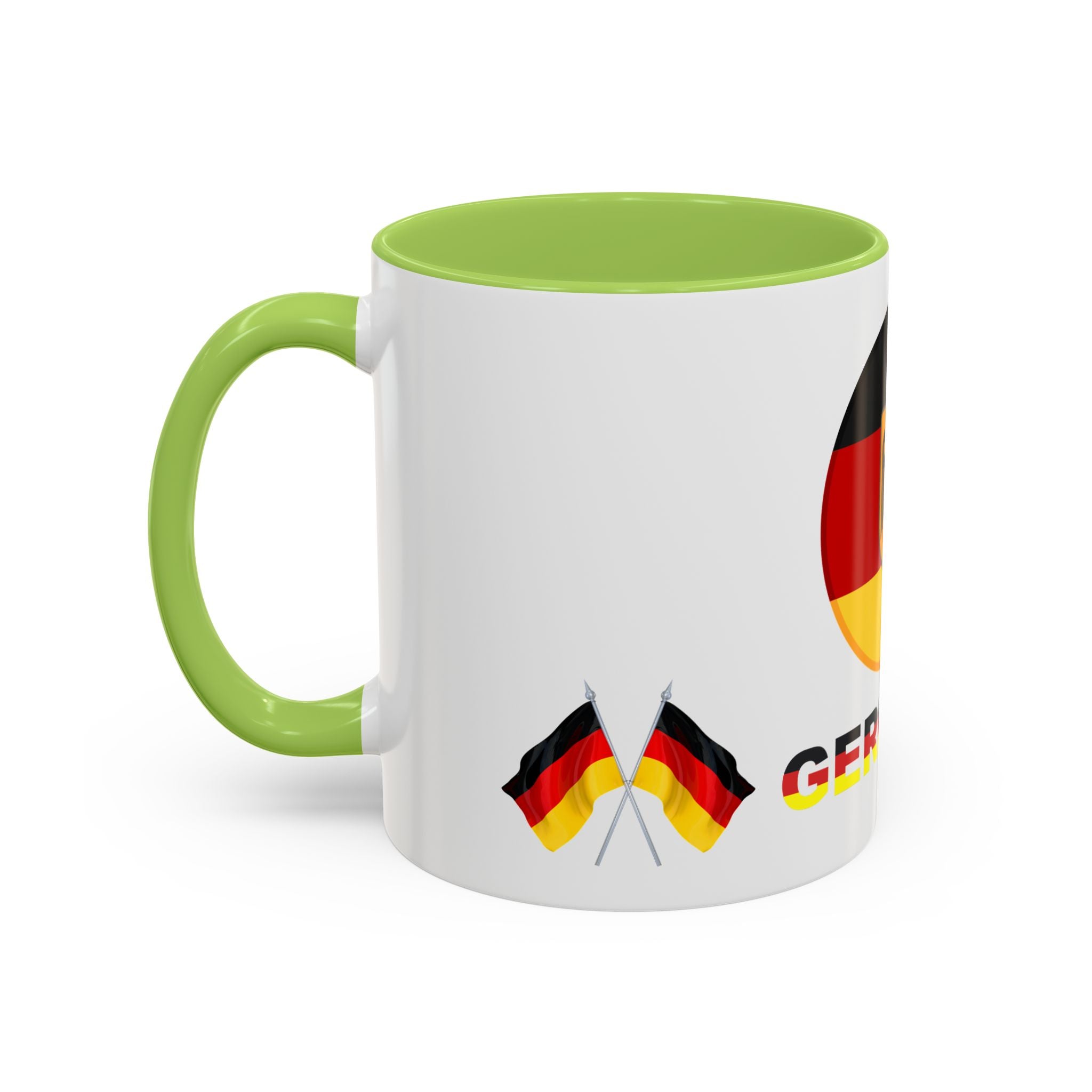 Germany Flag Coffee Mug — German Pride Accent Mug (11/15oz)