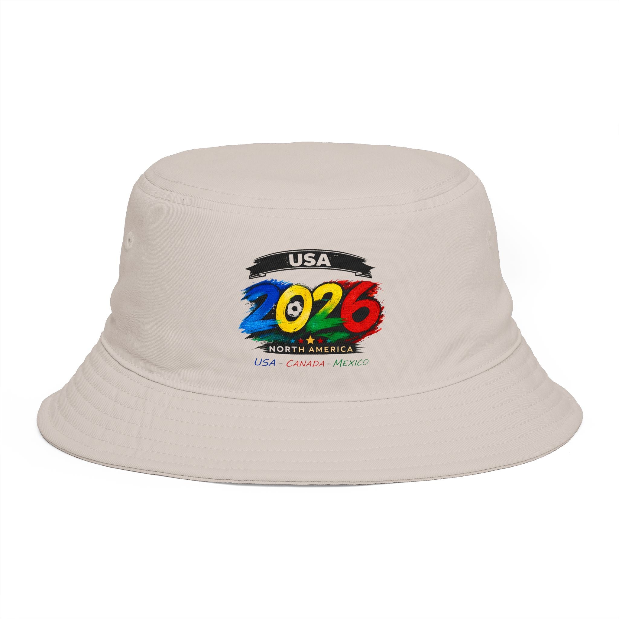 2026  Bucket Hat — USA Canada Mexico Soccer Tournament