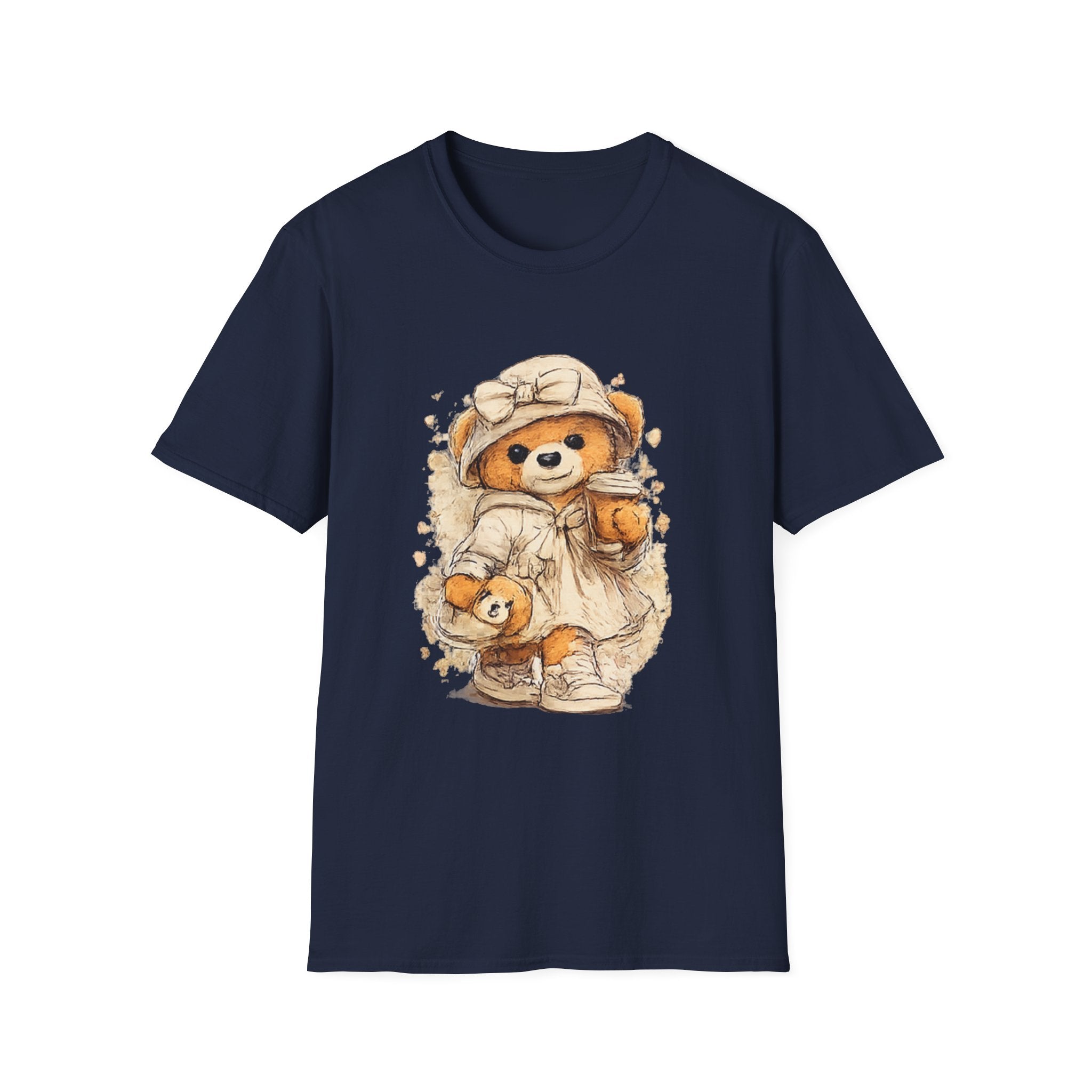 Cute Bear Mom & Baby T‑Shirt — Matching Mama Bear Graphic Tee