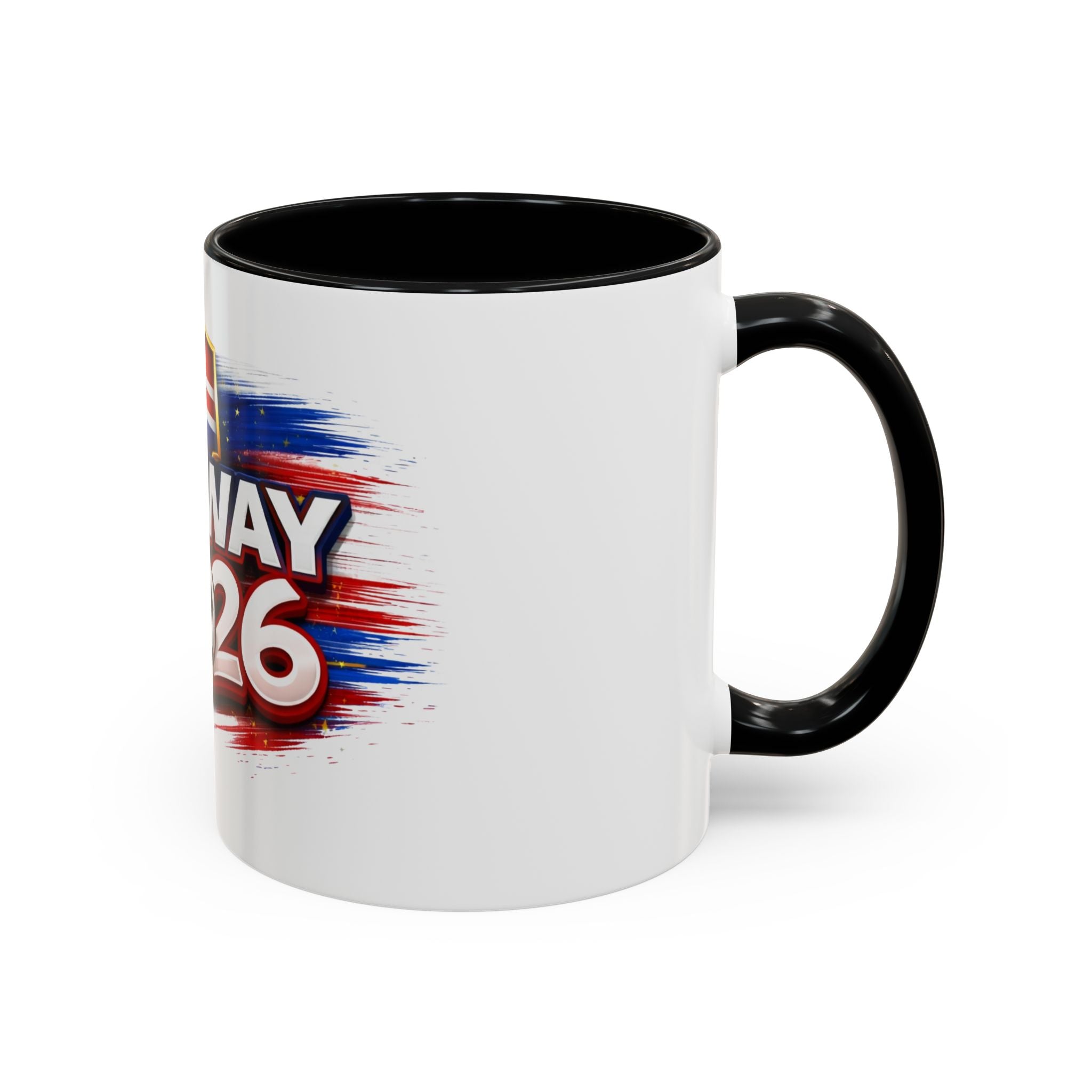 Norway 2026 Soccer Fan Accent Coffee Mug — Cup Supporter Gift
