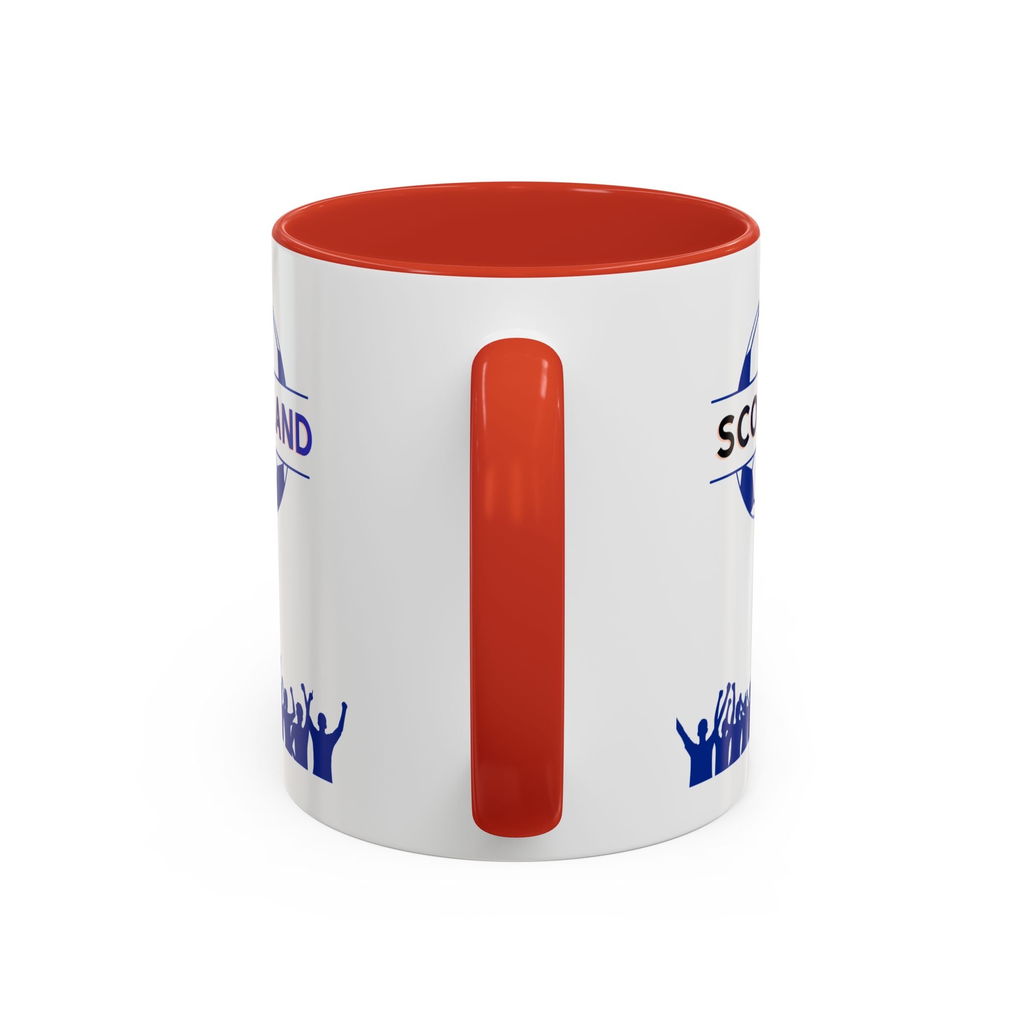 Scotland Soccer Fan Coffee Mug – Scottish Flag & Supporters 11/15oz Accent Mug
