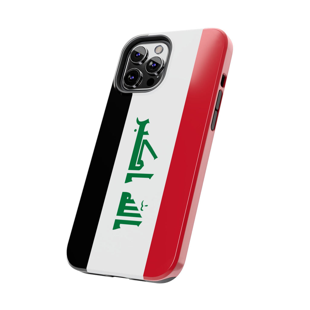 Iraq Flag Tough Phone Case — Durable Patriotic iPhone/Android Cover