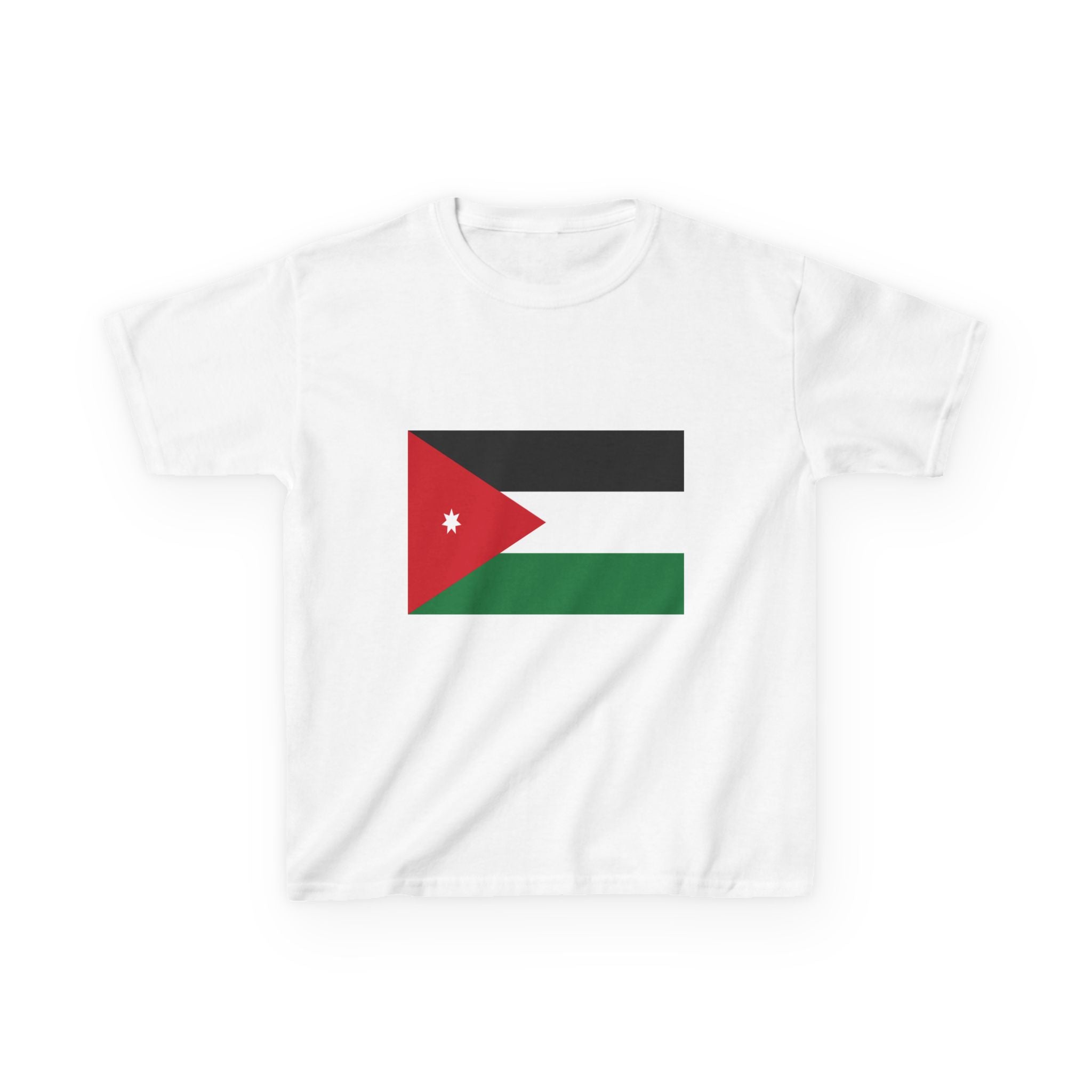 Jordan Flag Kids T-Shirt — Jordan 2026 Soccer Fan Tee