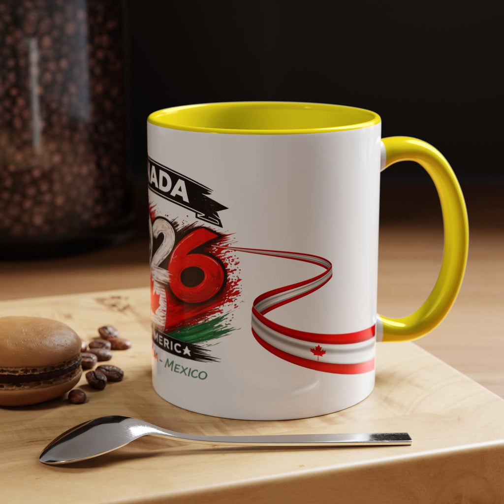 Canada 2026 Soccer Cup Mug — North America USA-Canada-Mexico Cup Coffee Mug
