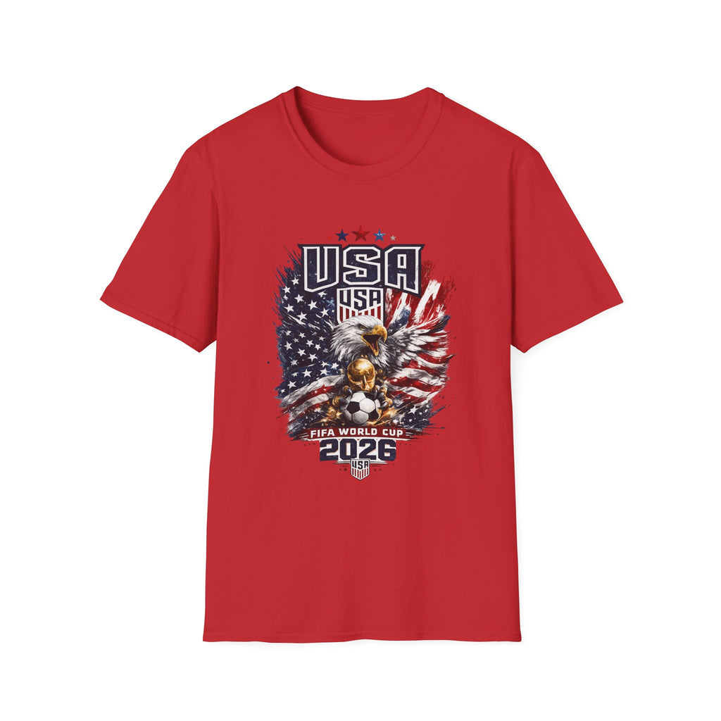 USA Eagle Graphic T-Shirt — Patriotic 2026 American Flag Design