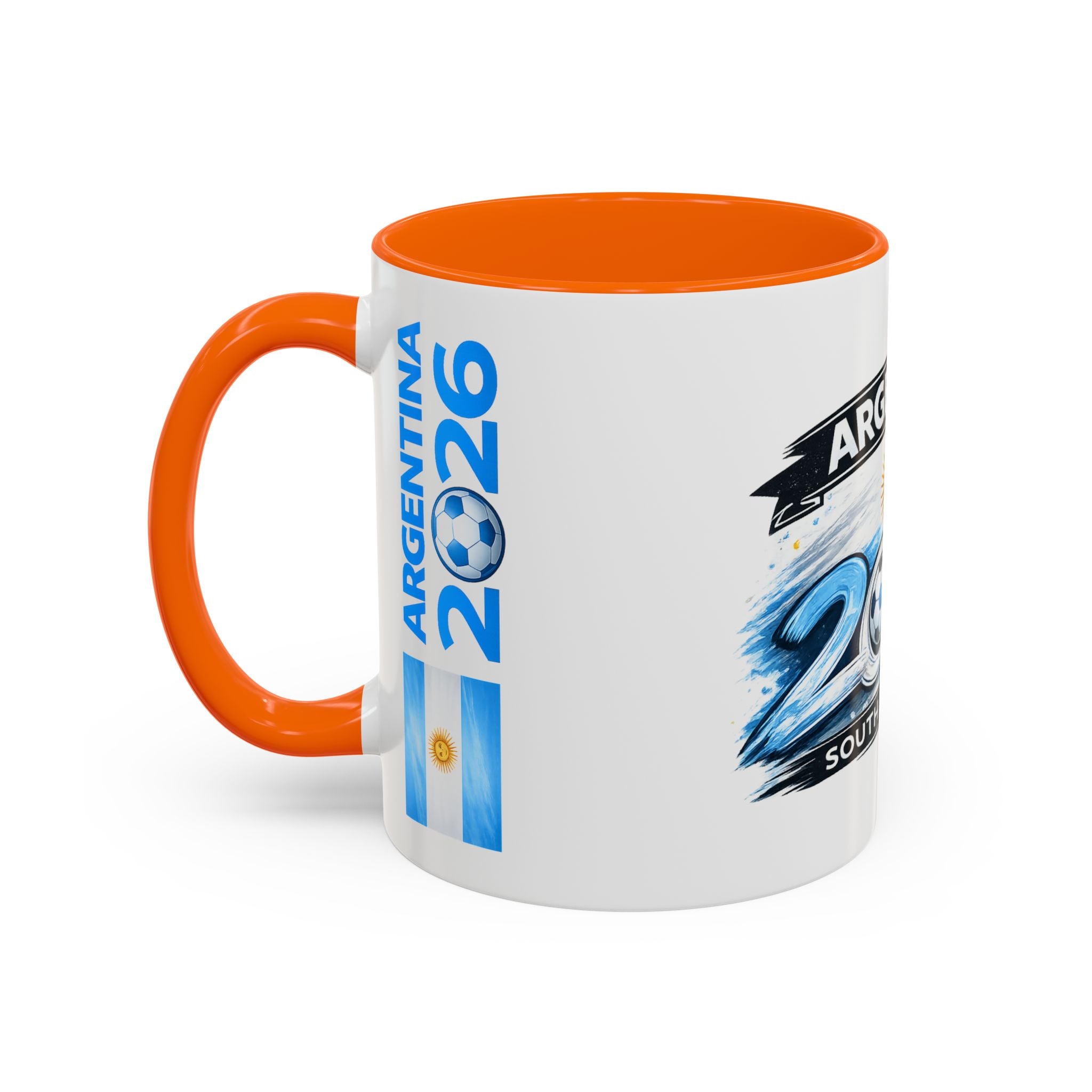 Argentina 2026 Soccer Cup Mug – Accent Coffee Cup (11/15oz)